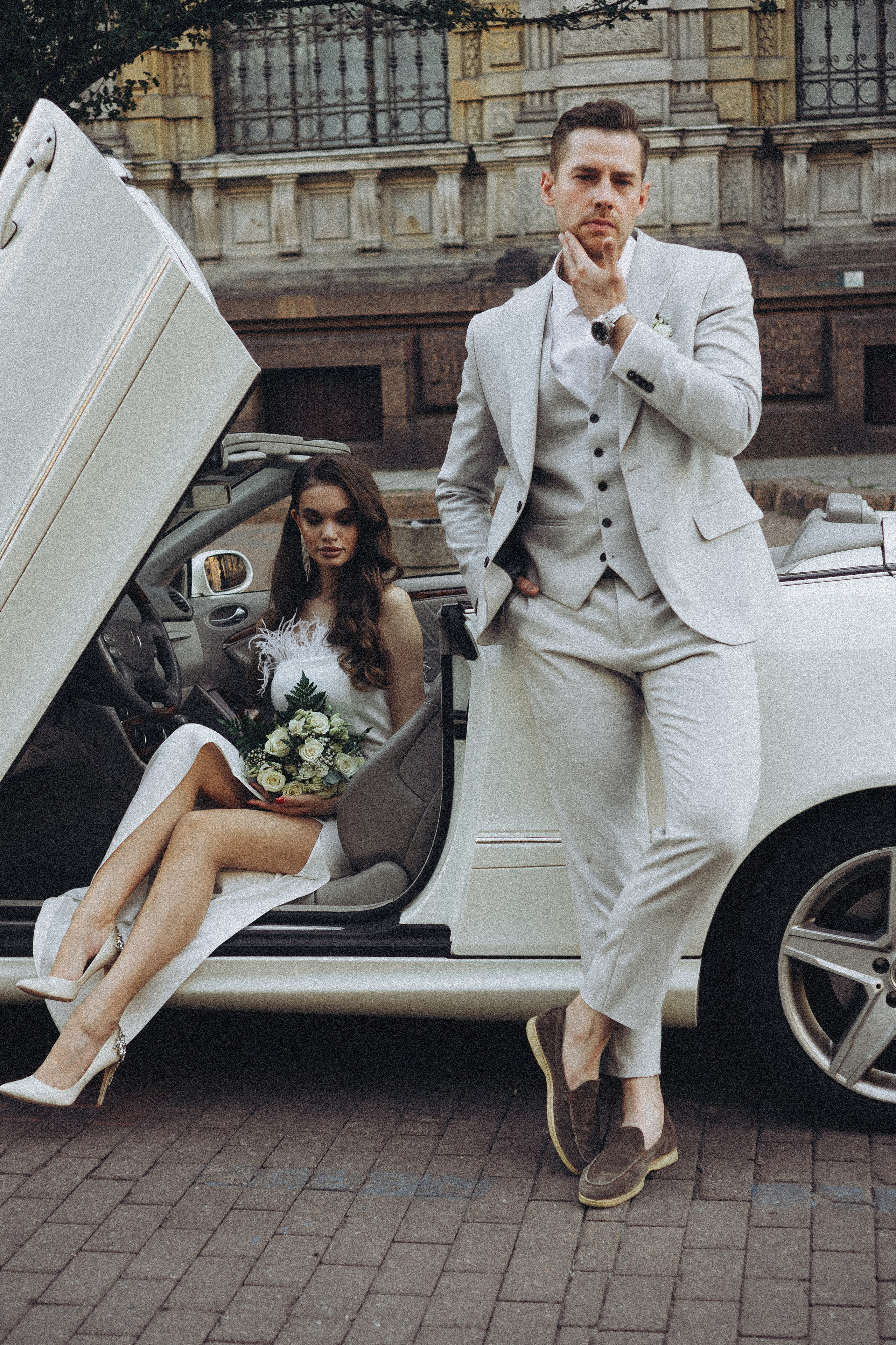 Свадебная сьемка у академии Штиглица. Профессиональный фотограф, Санкт-Петербург — Виктория Богомолова