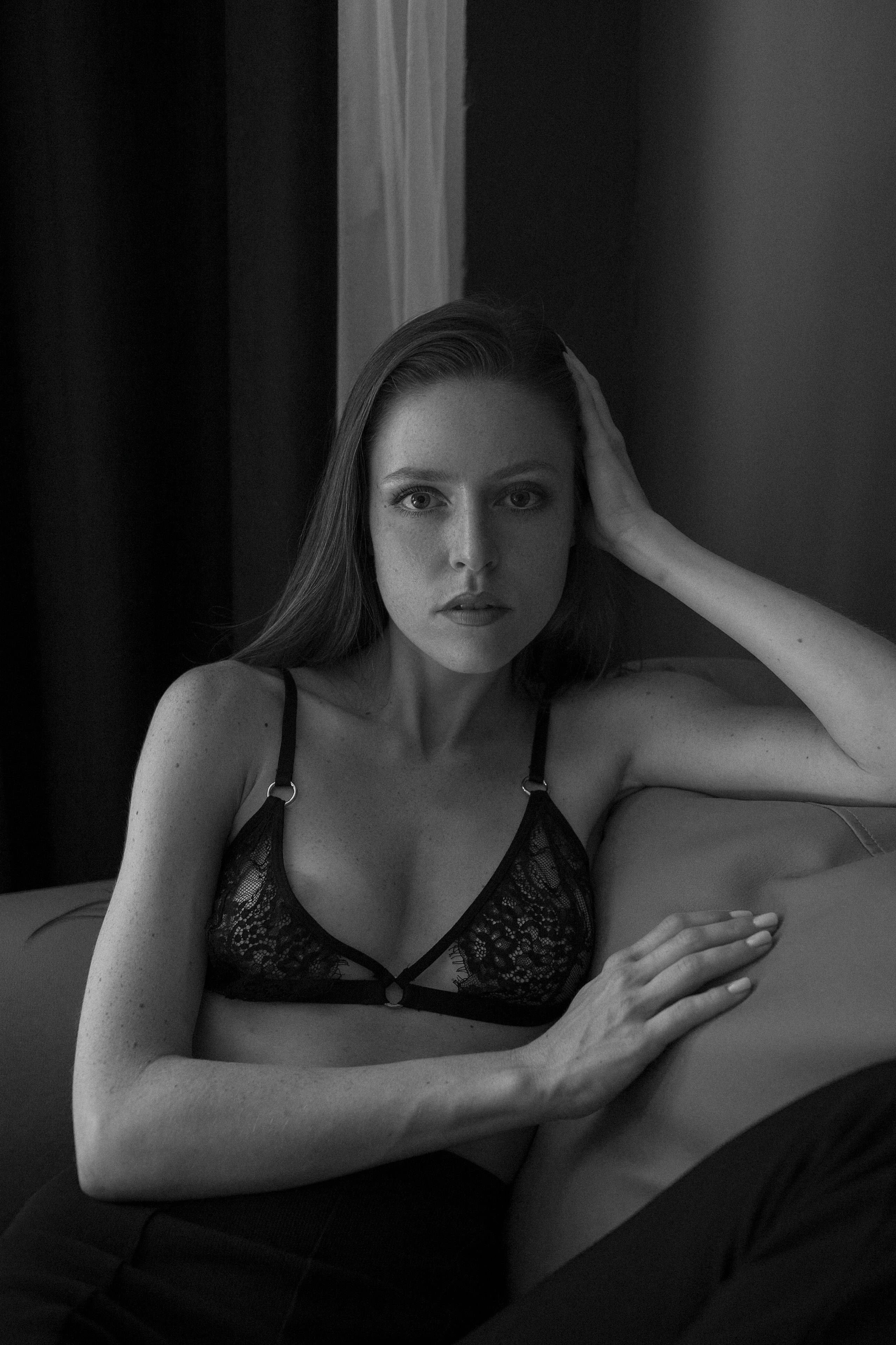 фотосессия для девушки в студии