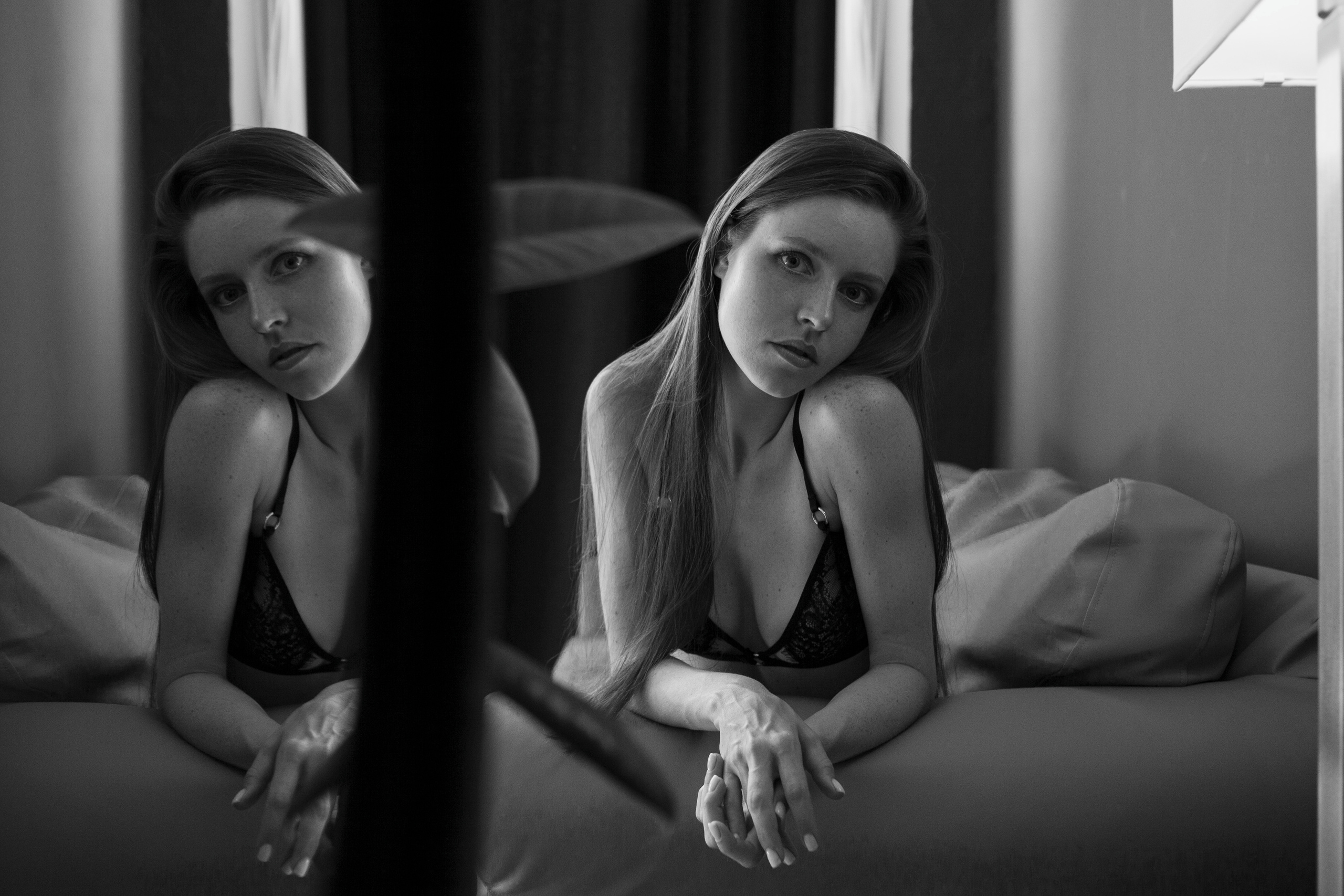 фотосессия для девушки в студии