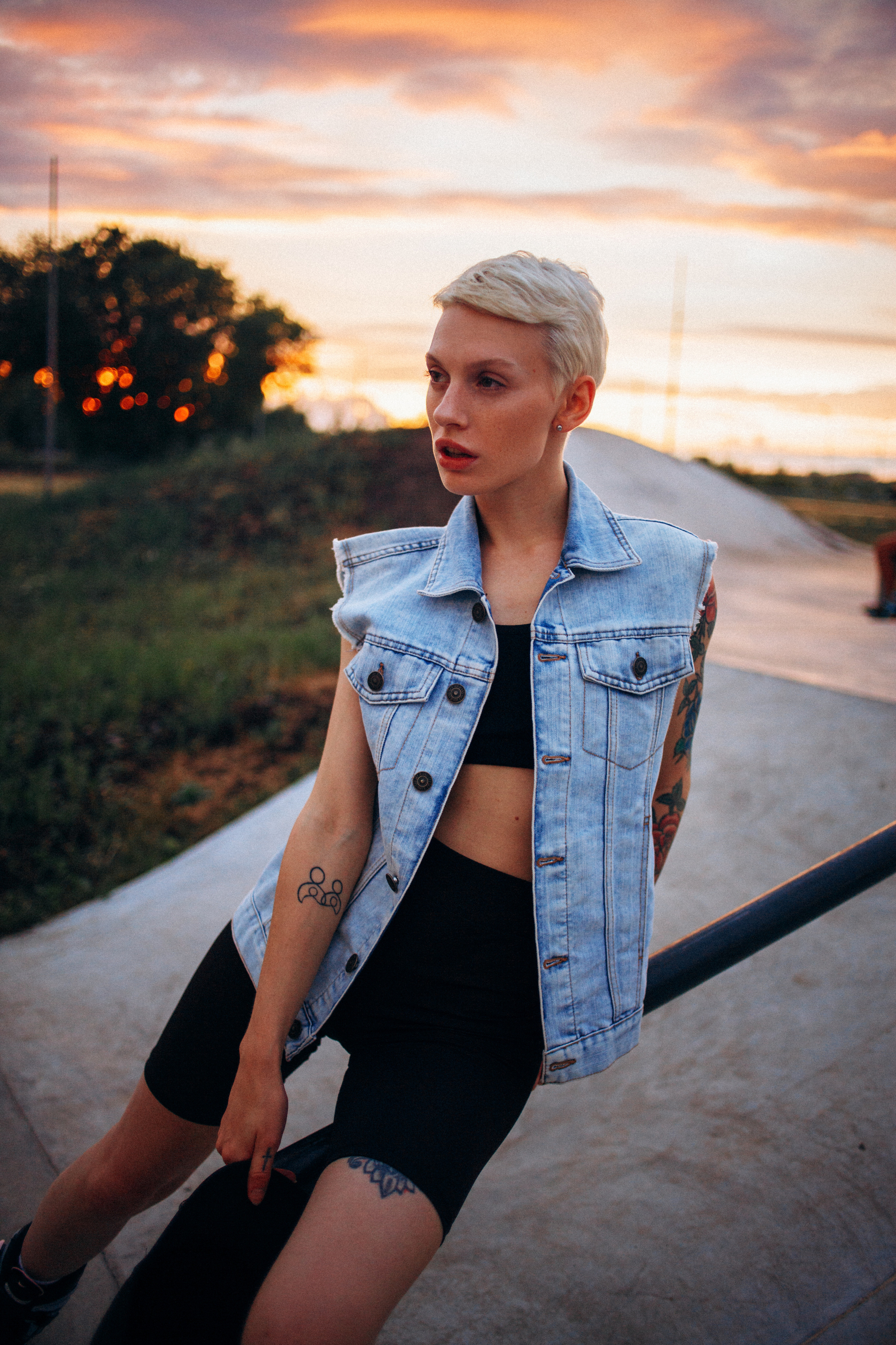 фотосессия для девушки на улице