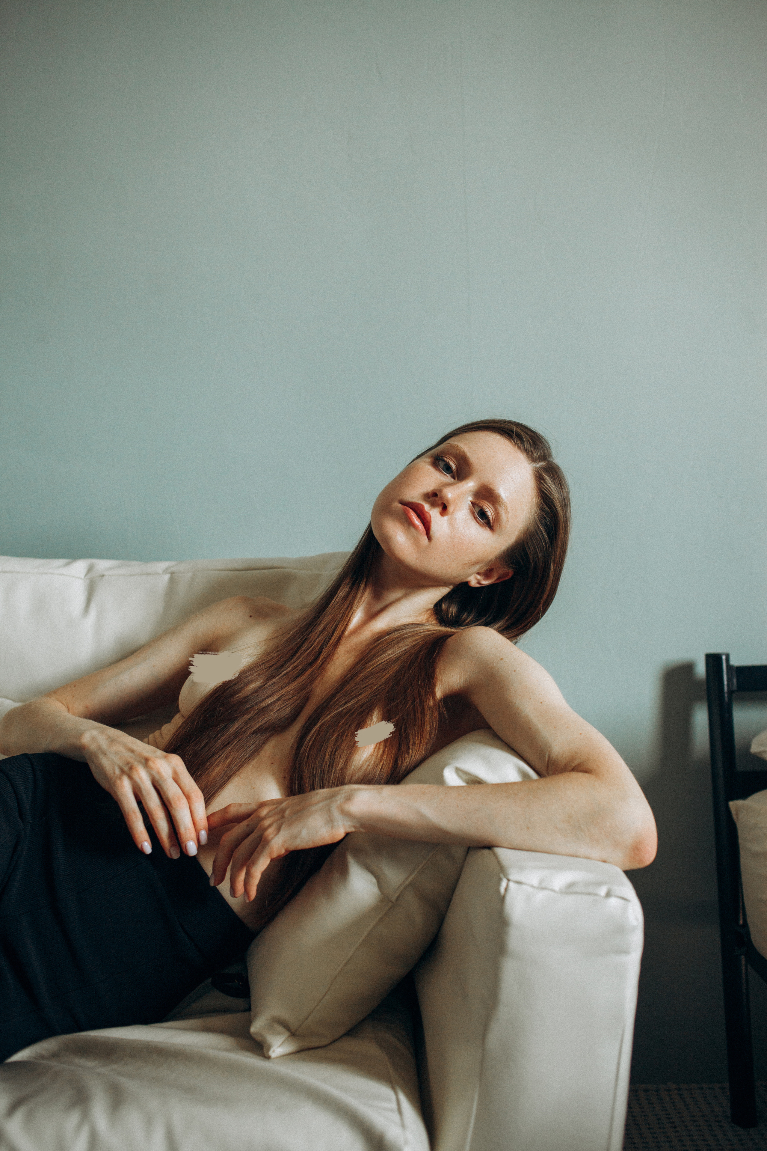 фотосессия для девушки в студии