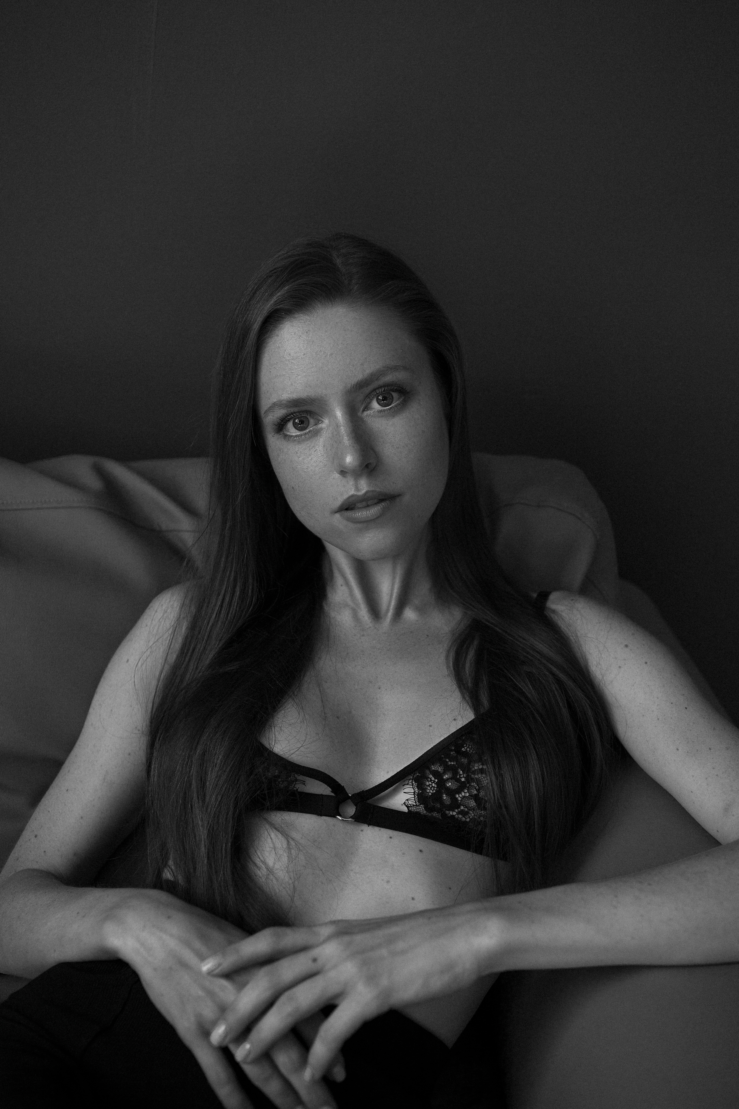 фотосессия для девушки в студии