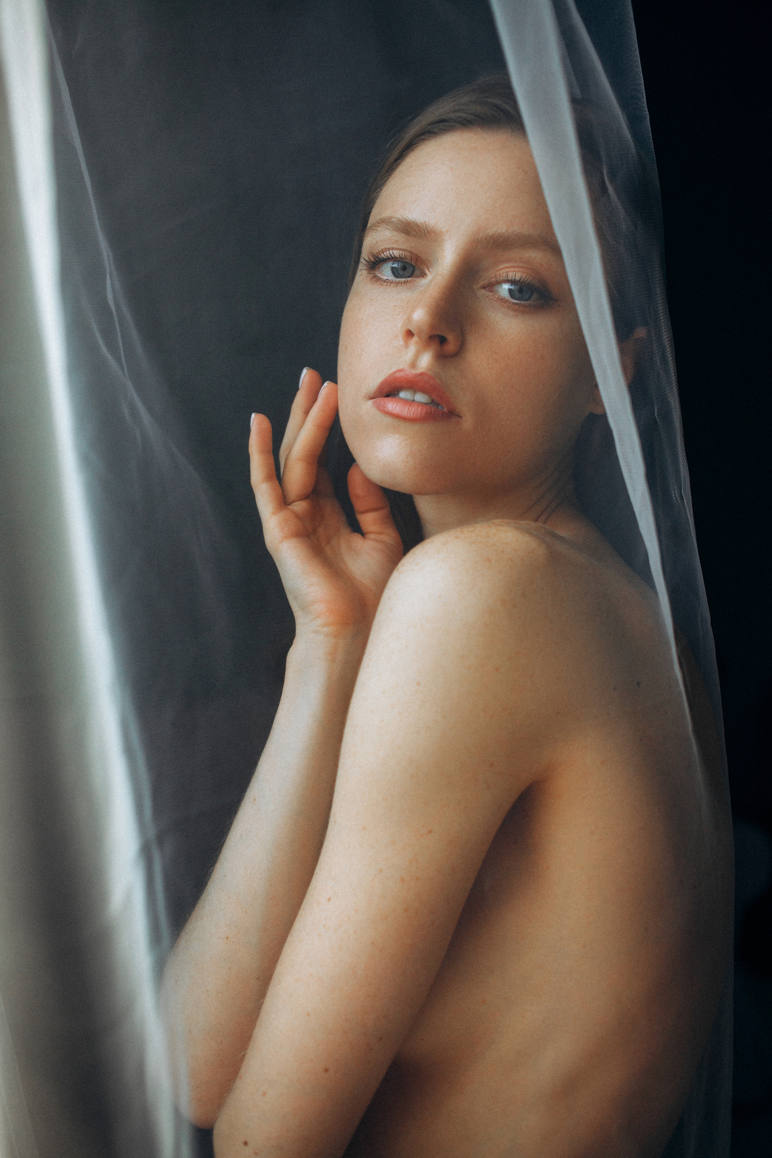 фотосессия для девушки в студии