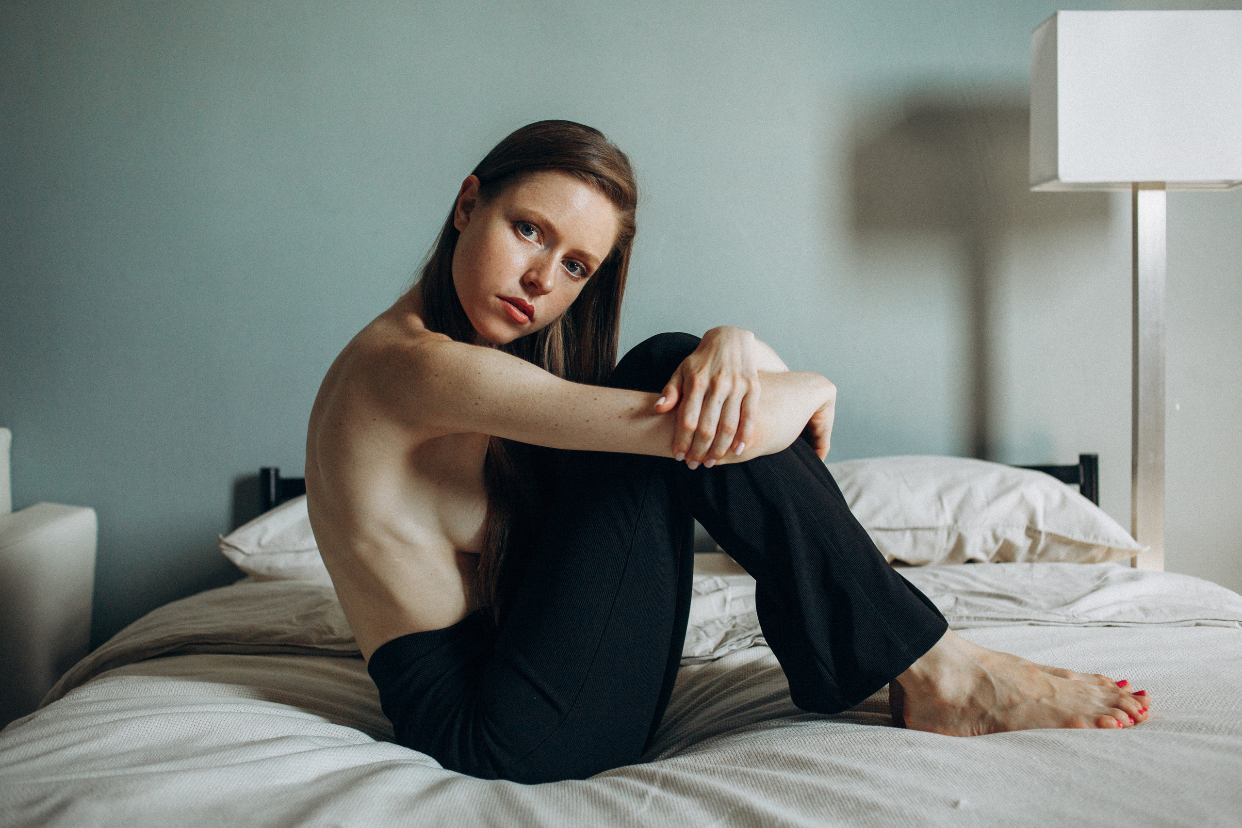 фотосессия для девушки в студии