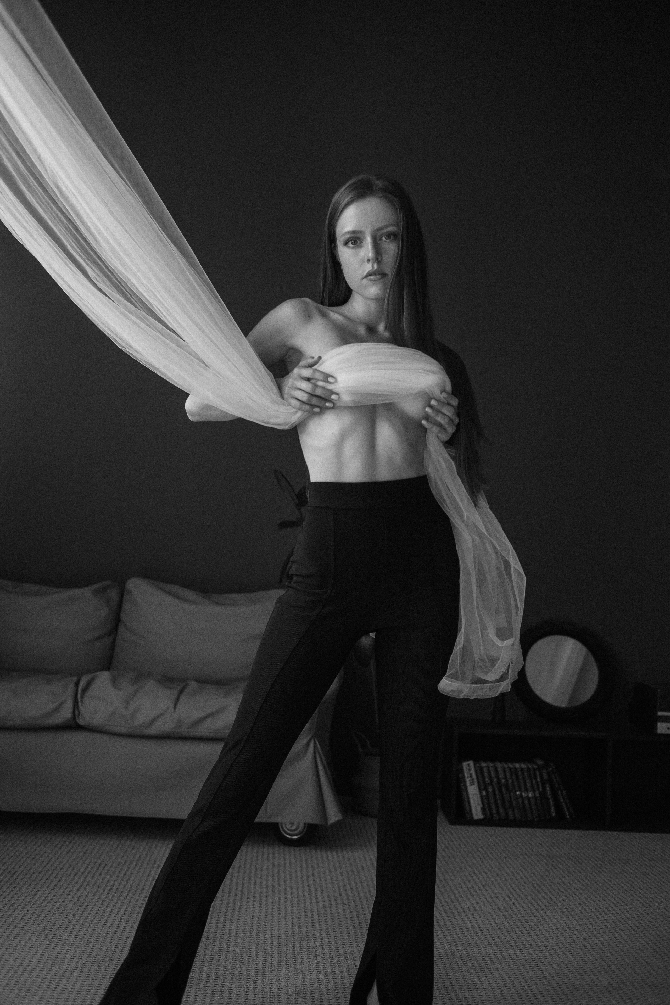 фотосессия для девушки в студии