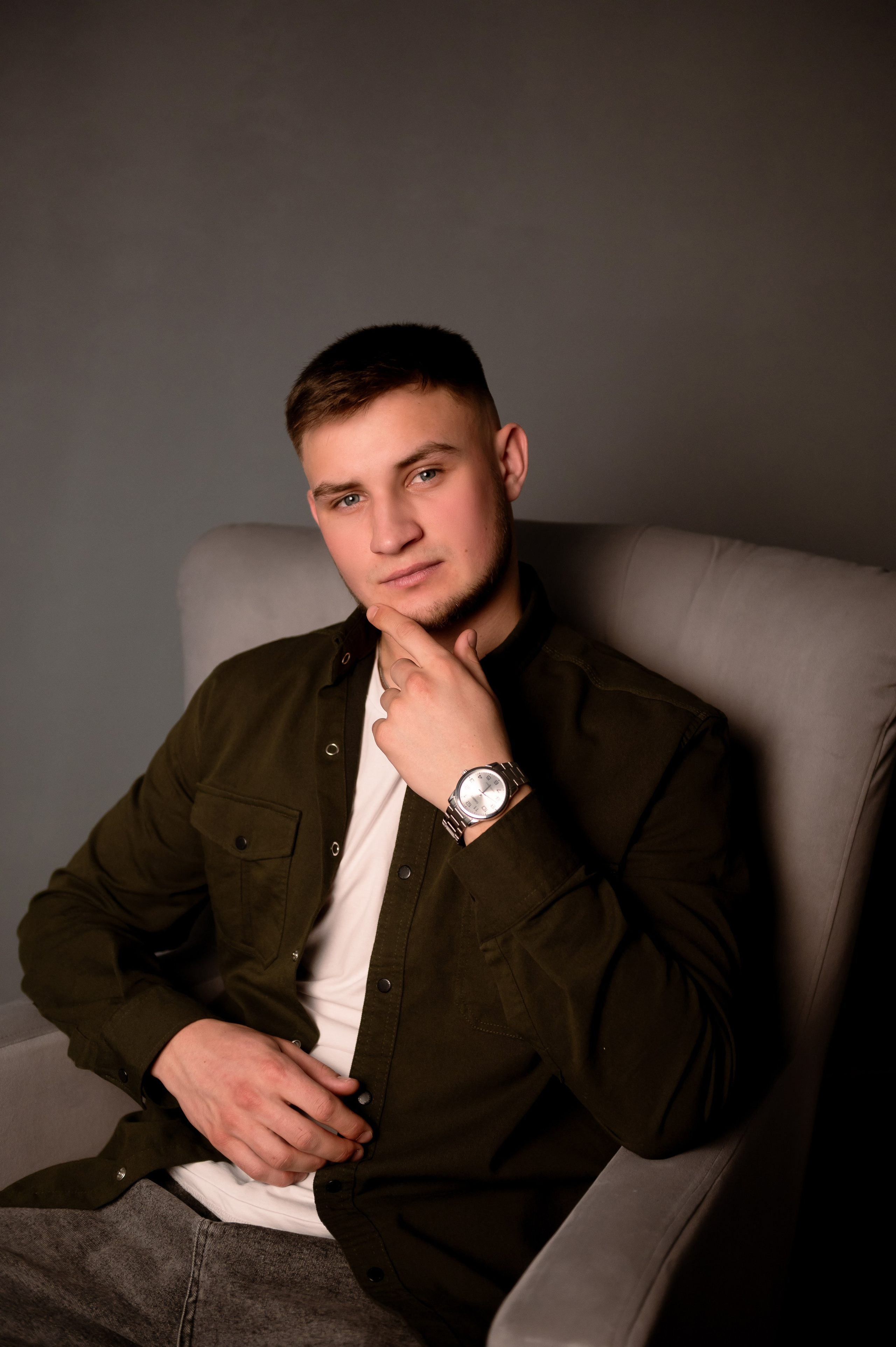 Мужской портрет. Фотограф г. Карталы Гаврушева Елизавета