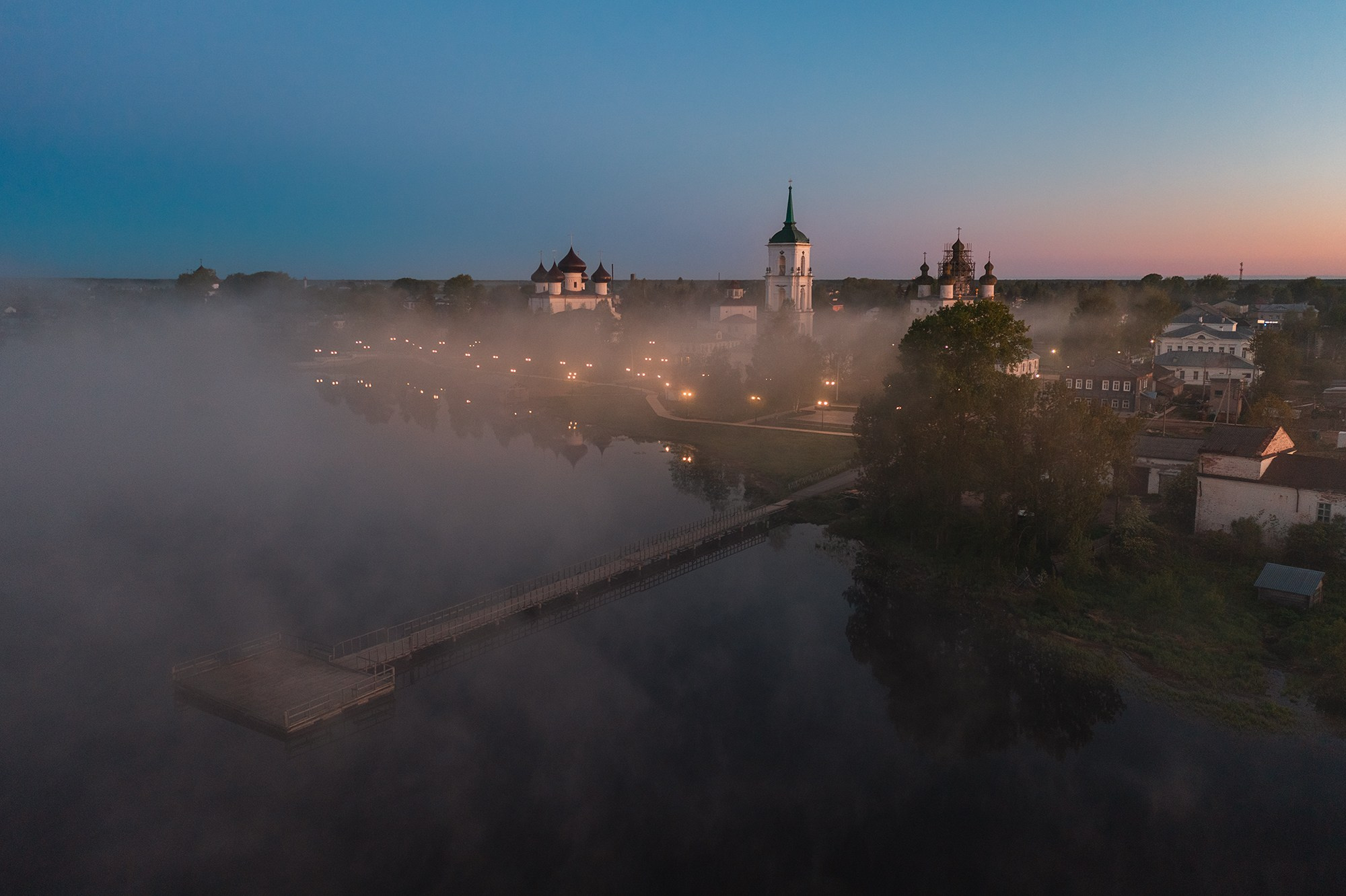 Пейзаж. Аэросъемка в Архангельске, Александр Ермолин