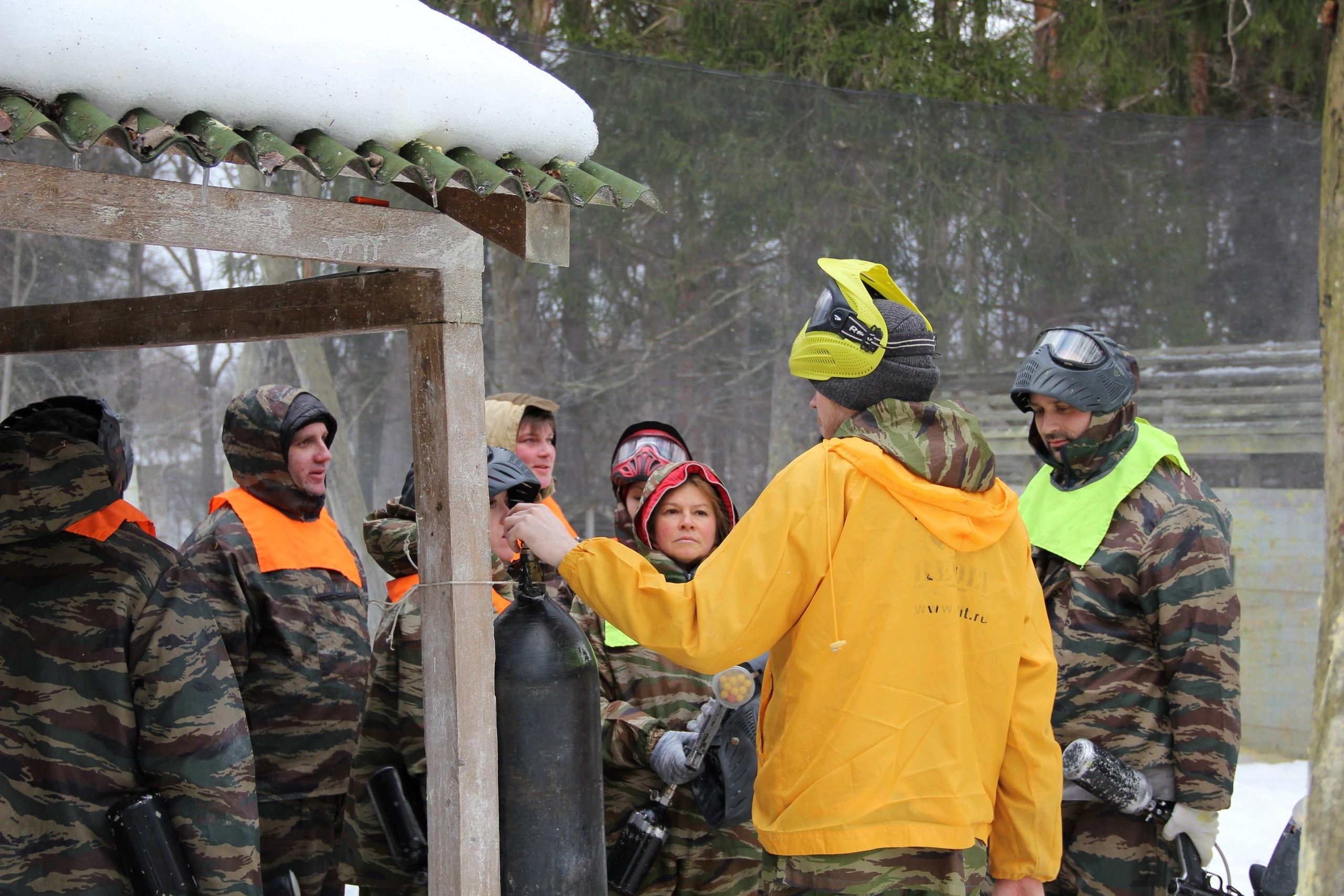 Пейнтбольная битва | 25.02.2017. Галерея Фантим