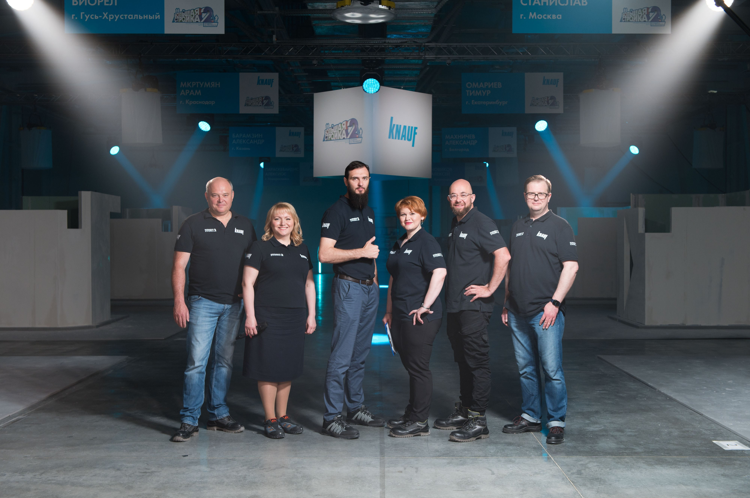 Репортаж со съемки передачи «Большая стройка 2». Репортажный фотограф и видеограф Слава Думчев. Тимбилдинги, отчетники, корпоративы