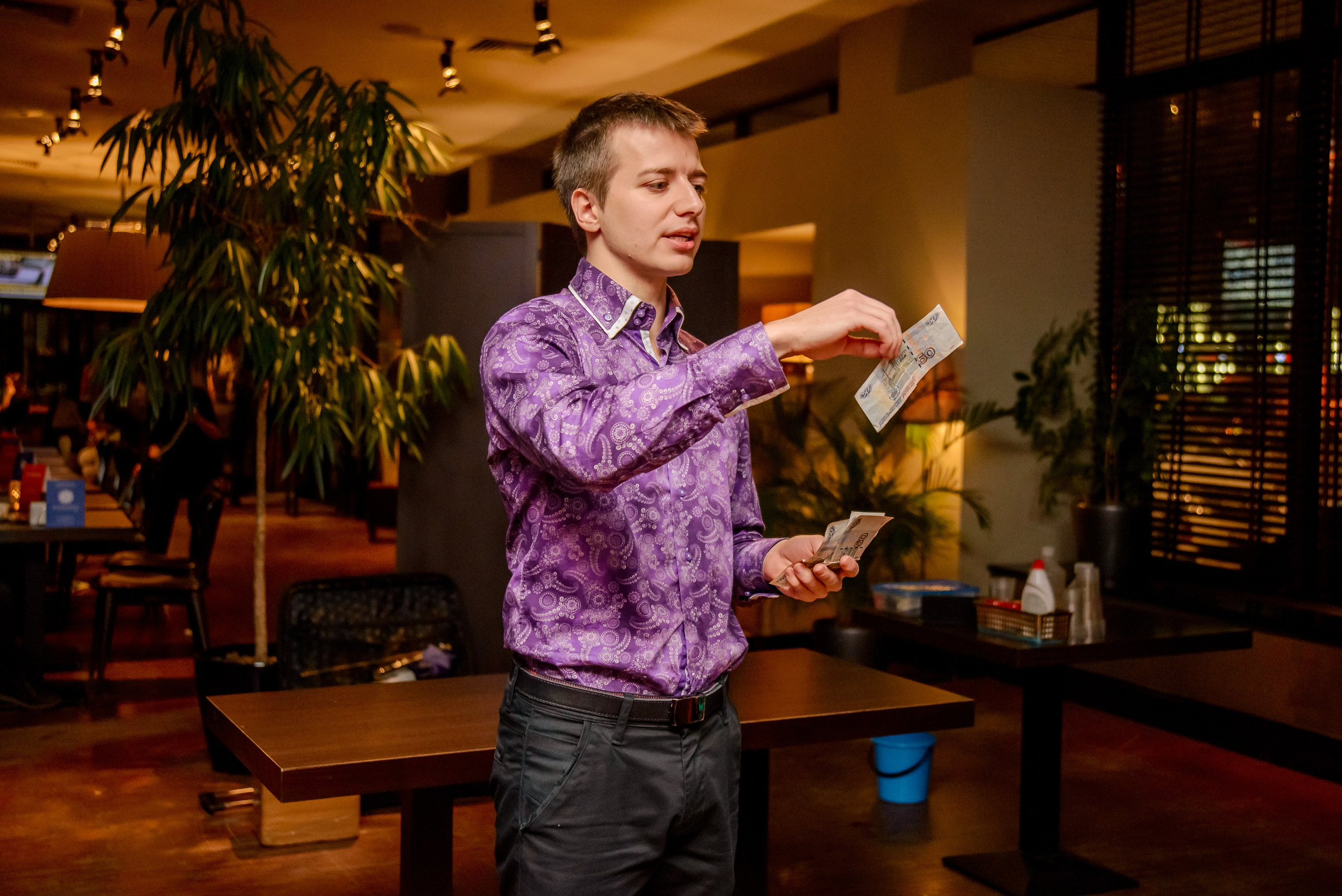 Детский день рождения в ресторане