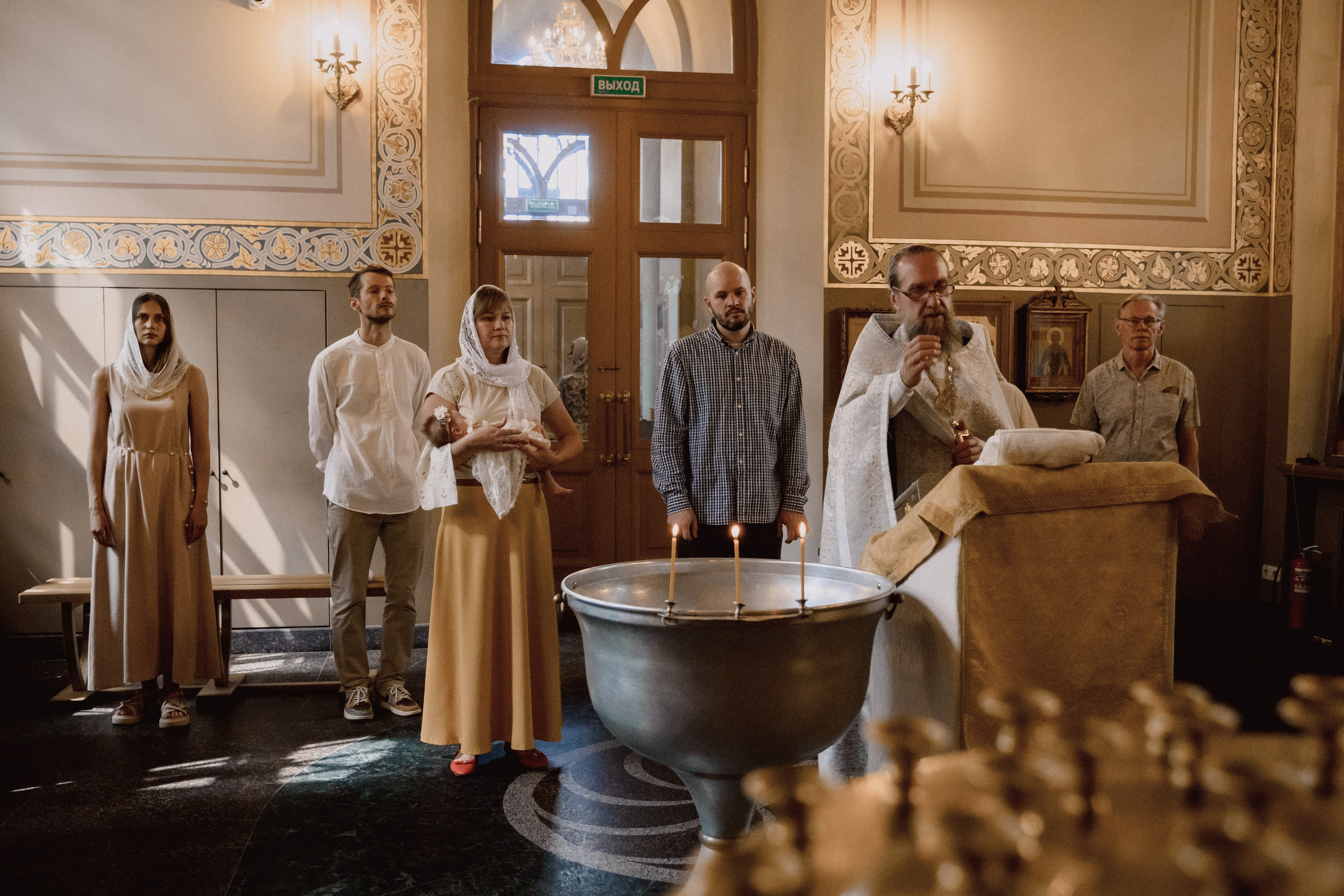 Таинство Крещения. Семейный фотограф и видеограф Алёна Ким