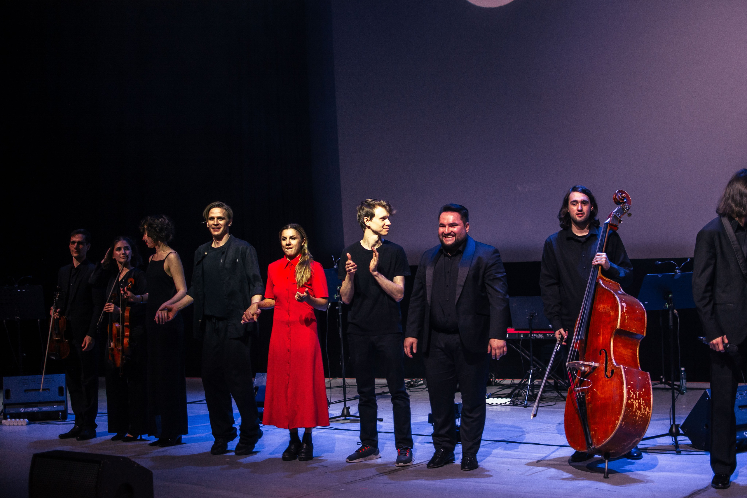 Концерт оркестра Cinematica. Репортажный фотограф в Новосибирске