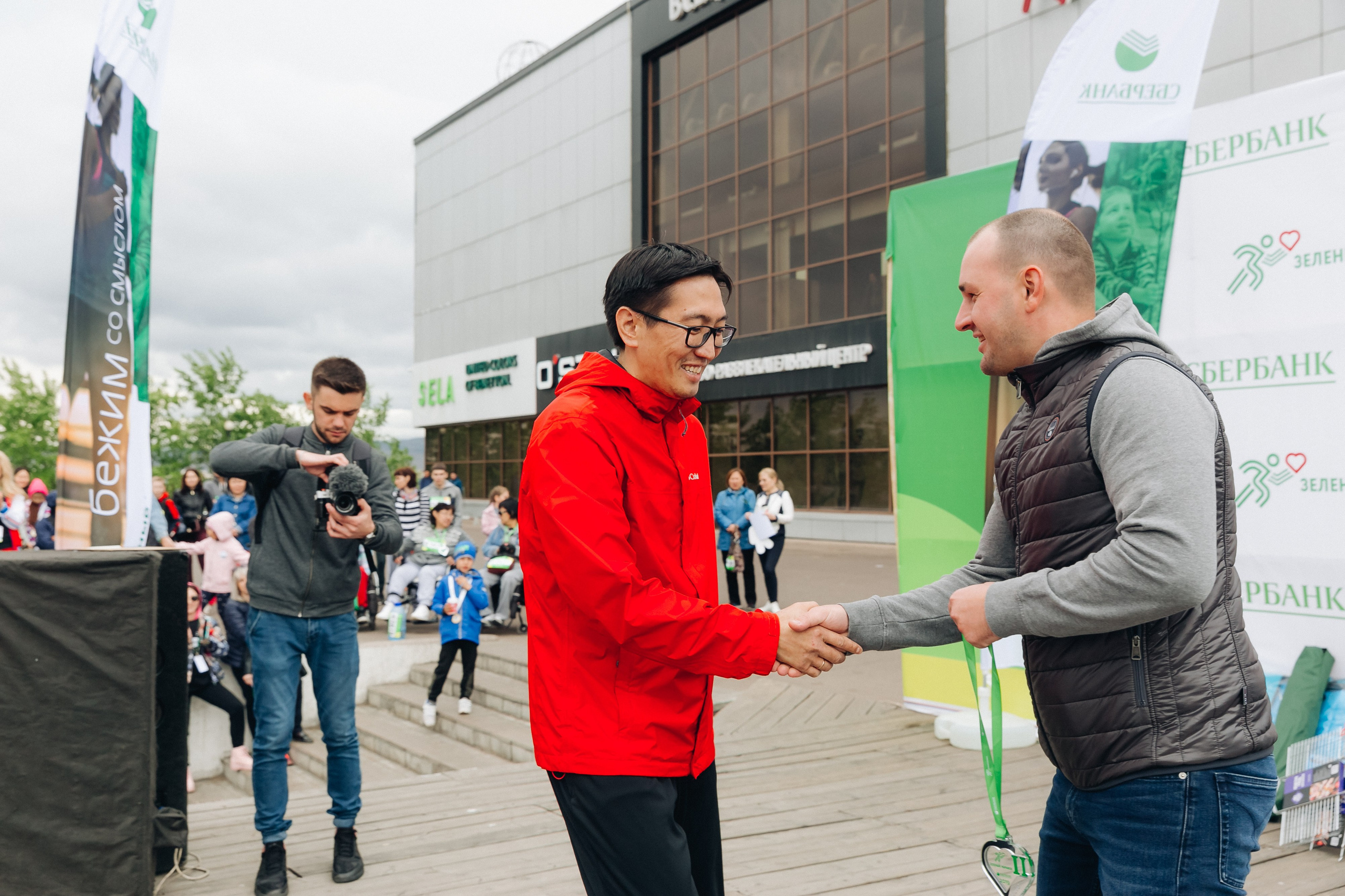 Зеленый марафон Сбербанка. Свадебный и семейный фотограф в Улан-Удэ
