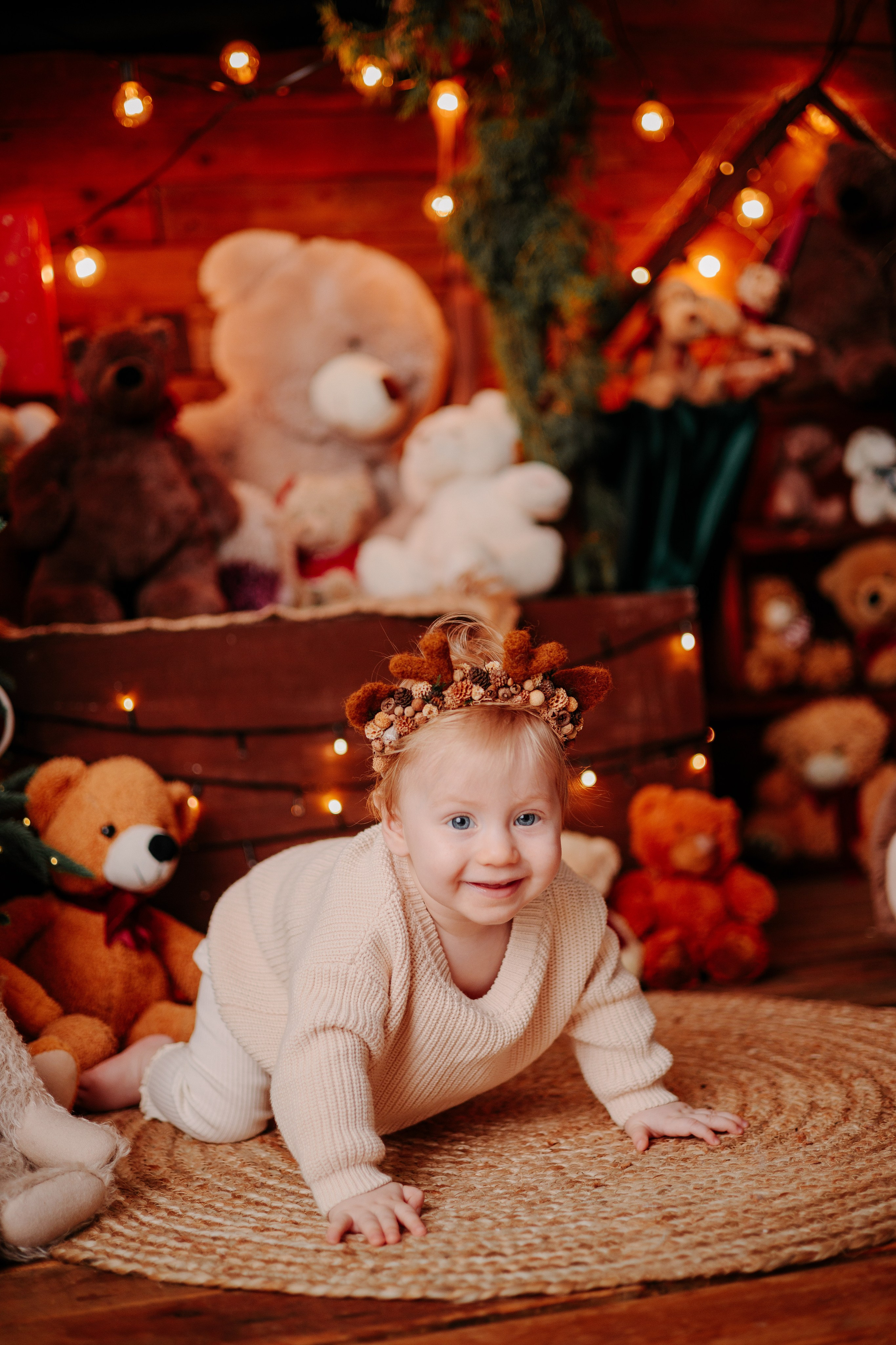 Новогодние съемки в студии Молоко в Туапсе Фотопроекты. Фотограф новорожденных и семей Туапсе Краснодарский край Анна Альтман