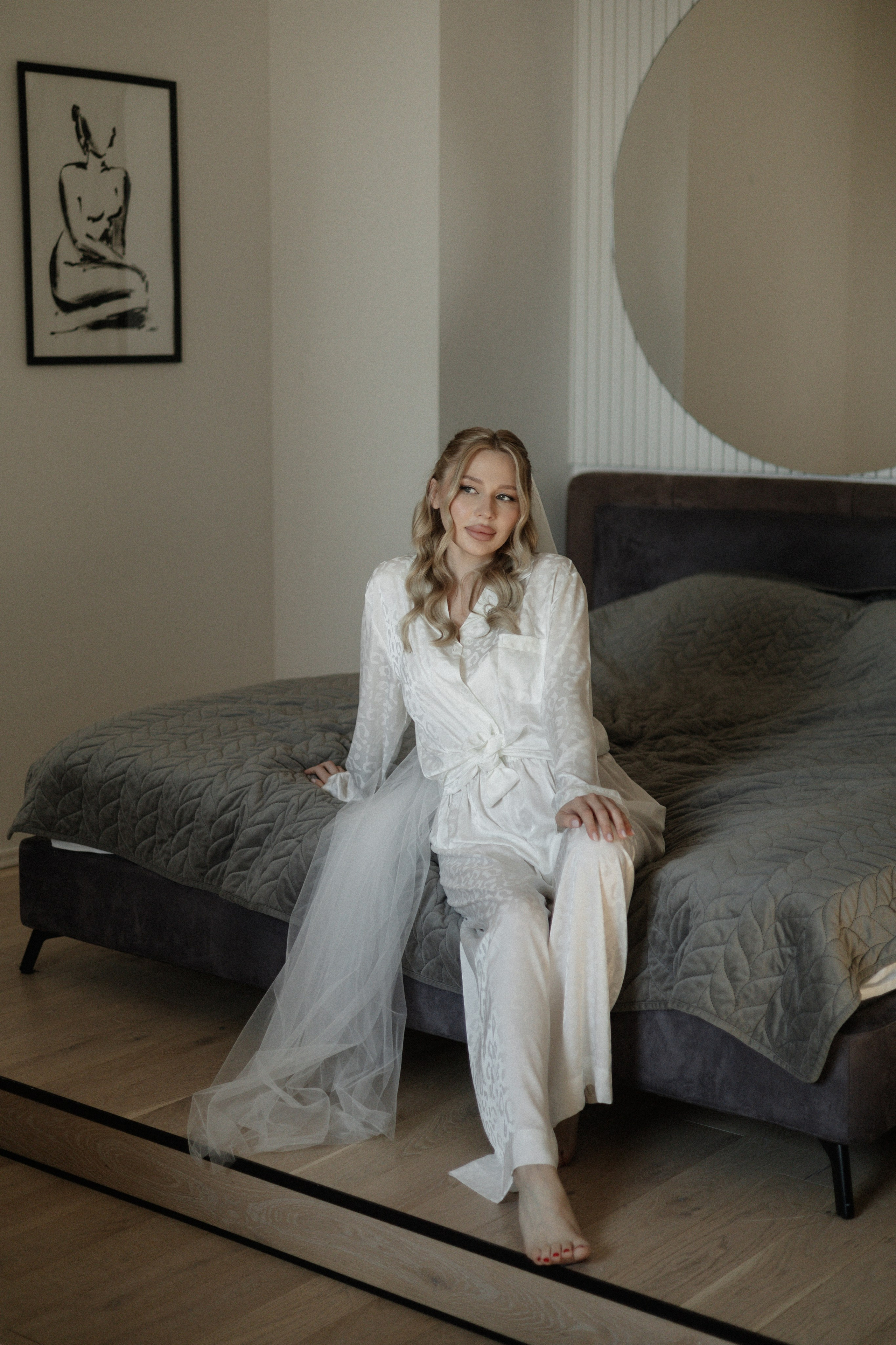 Арина и Дима. Сборы, роспись и прогулка. Свадебный и портретный фотограф в Москве Анастасия Масюк