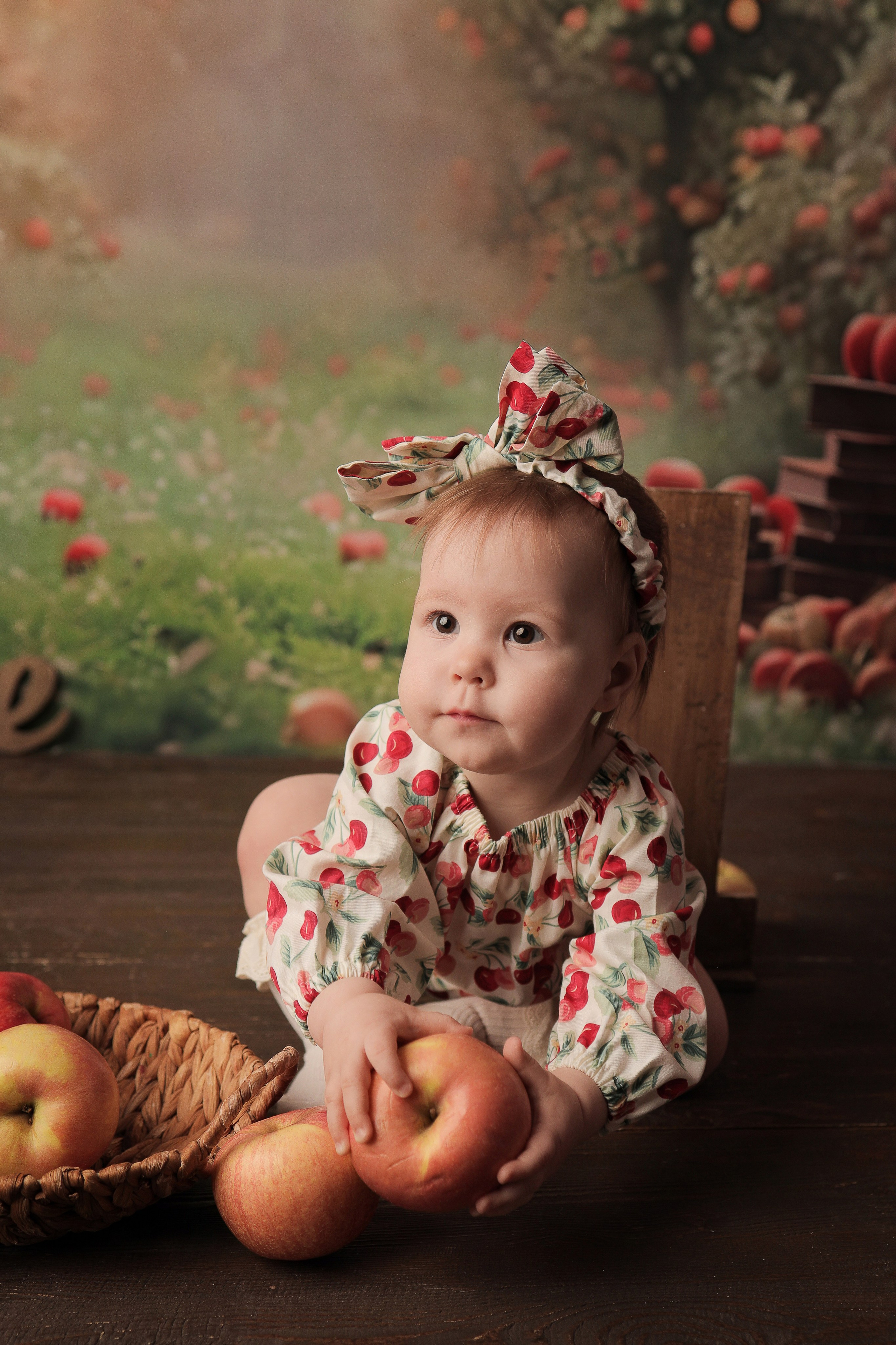 Анечка, 1 годик. Фотограф новорожденных в Новокузнецке Анна Горошникова