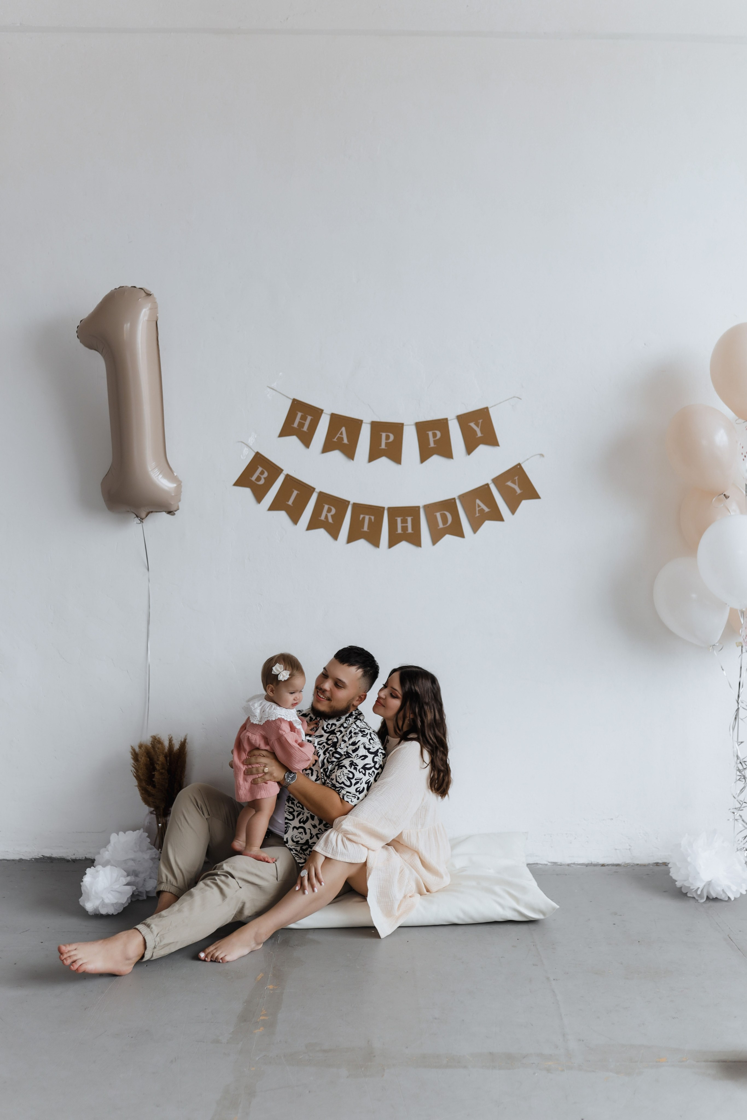 Егор, Юля и малышка Мира