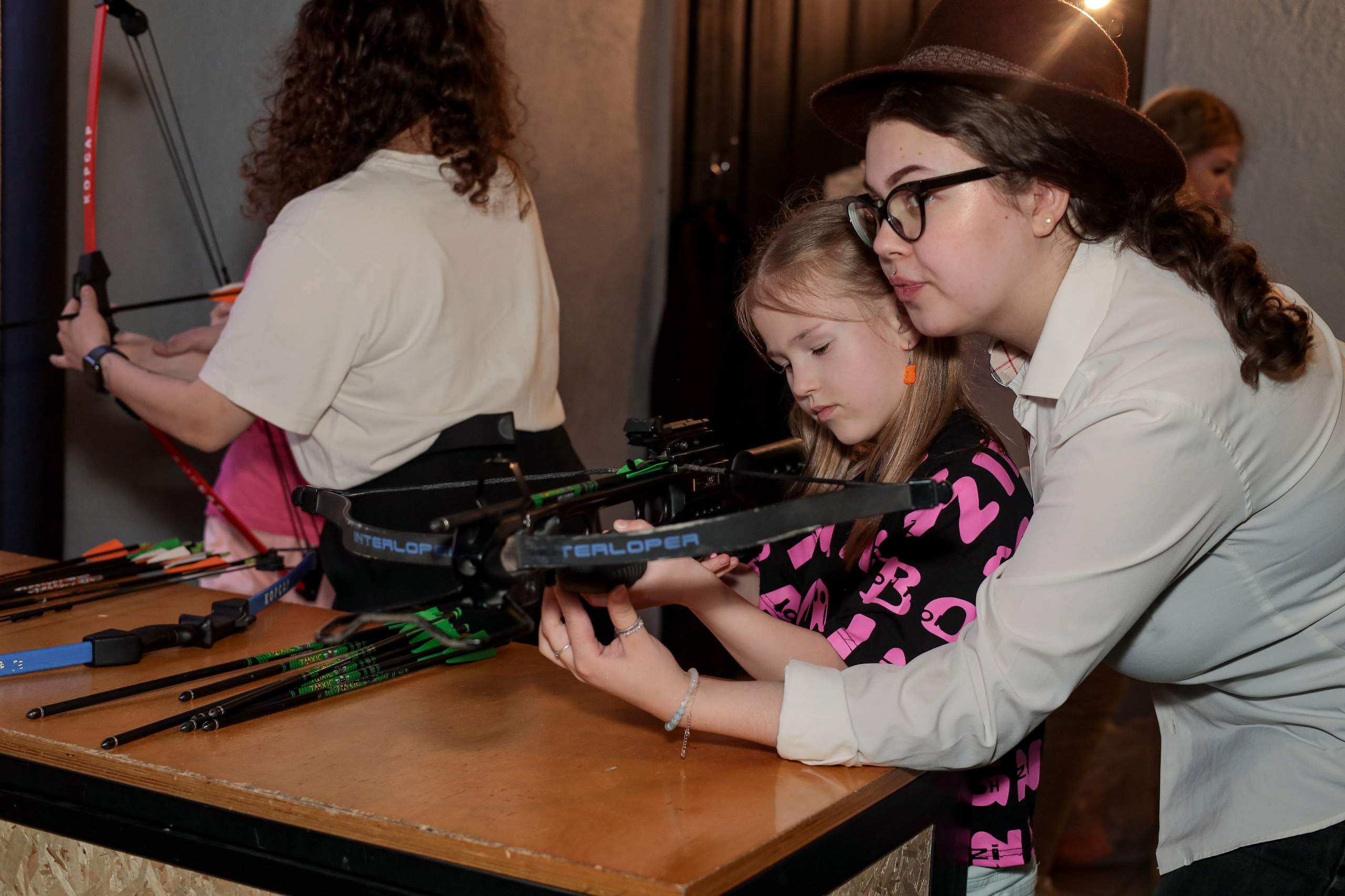 День рождение в стрелковом клубе. Фотограф Надршина Лилия