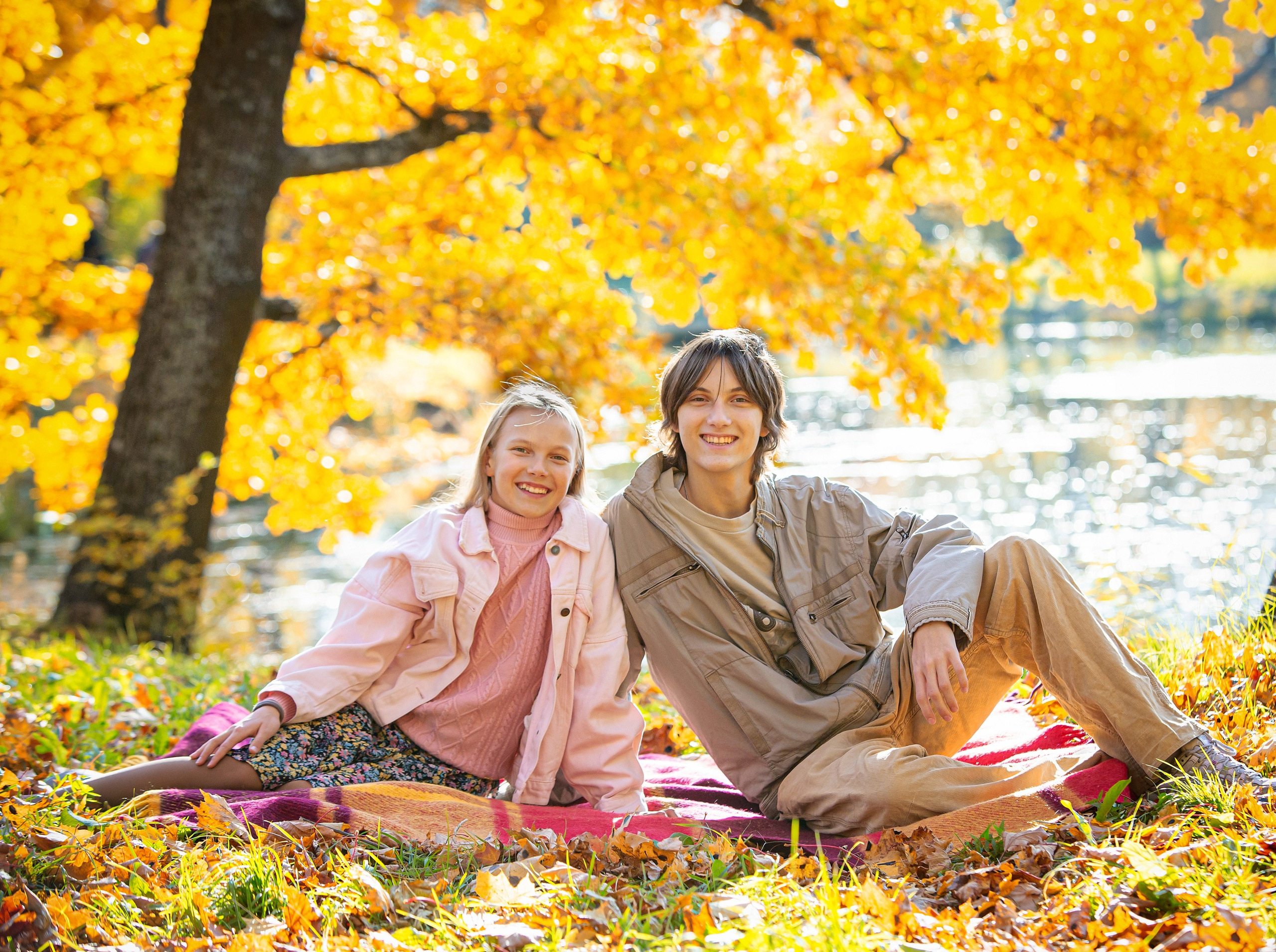 Осенняя съемка. Осень, семья, дети. Свадебный, семейный, детский фотограф в Санкт-Петербурге