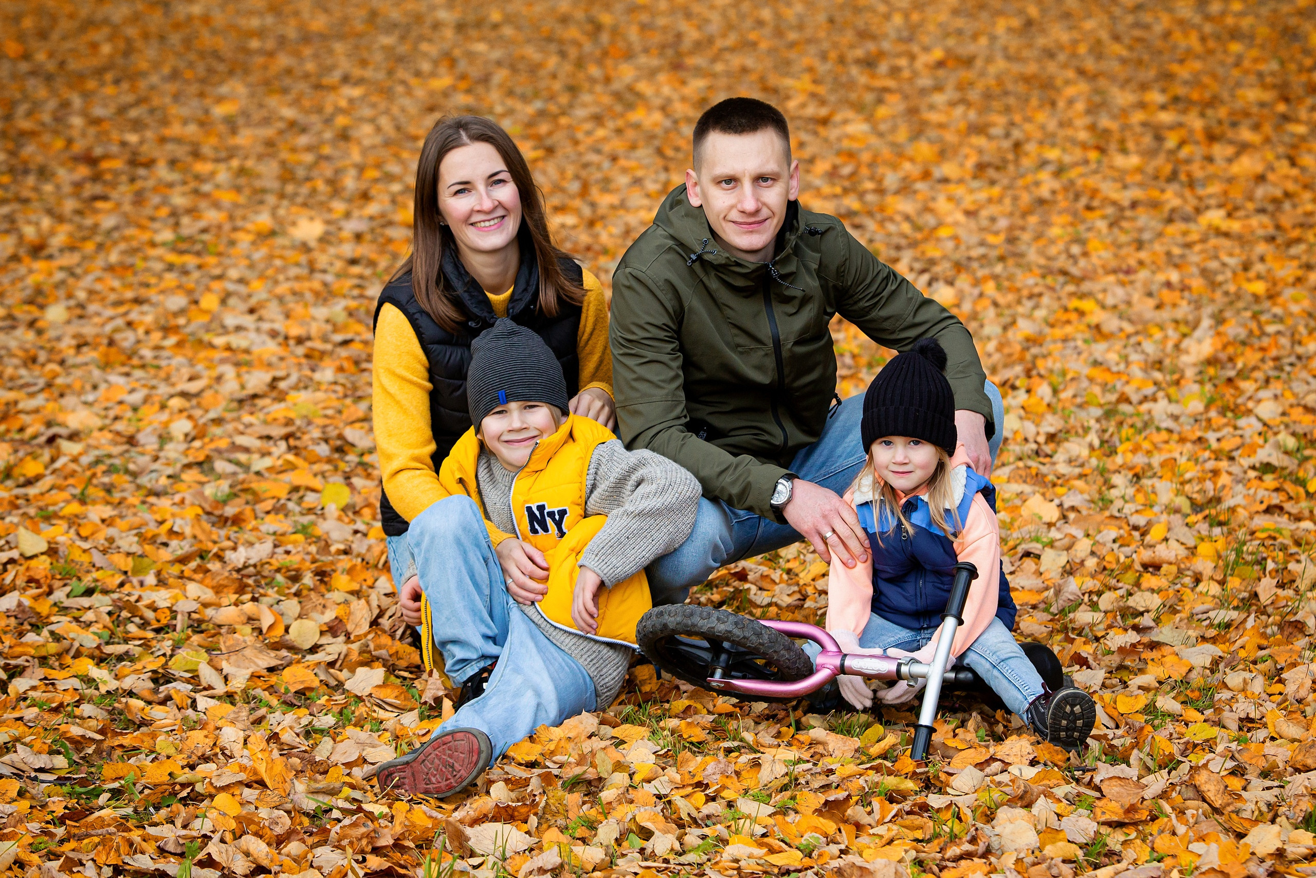 Осенняя съемка. Осень, семья, дети. Свадебный, семейный, детский фотограф в Санкт-Петербурге