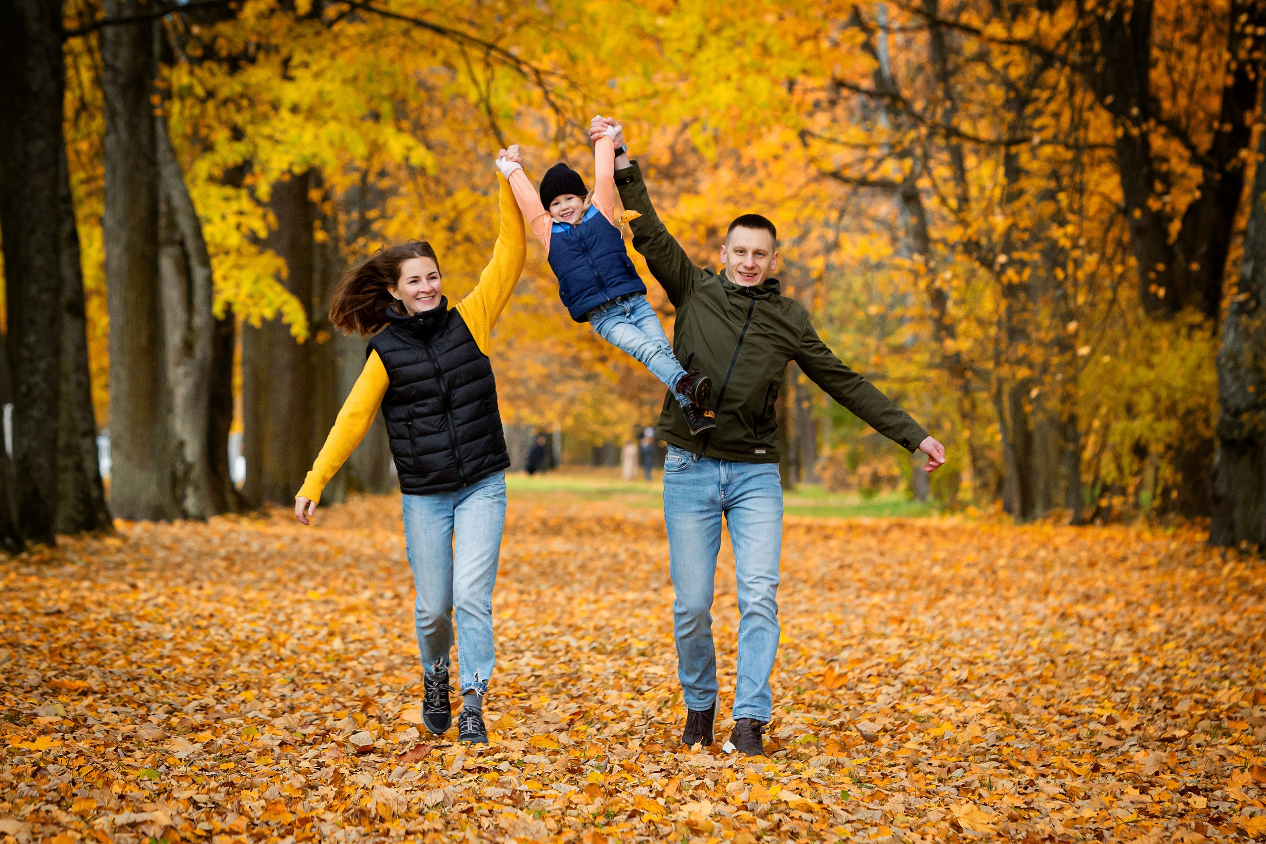 Осенняя съемка. Осень, семья, дети. Свадебный, семейный, детский фотограф в Санкт-Петербурге