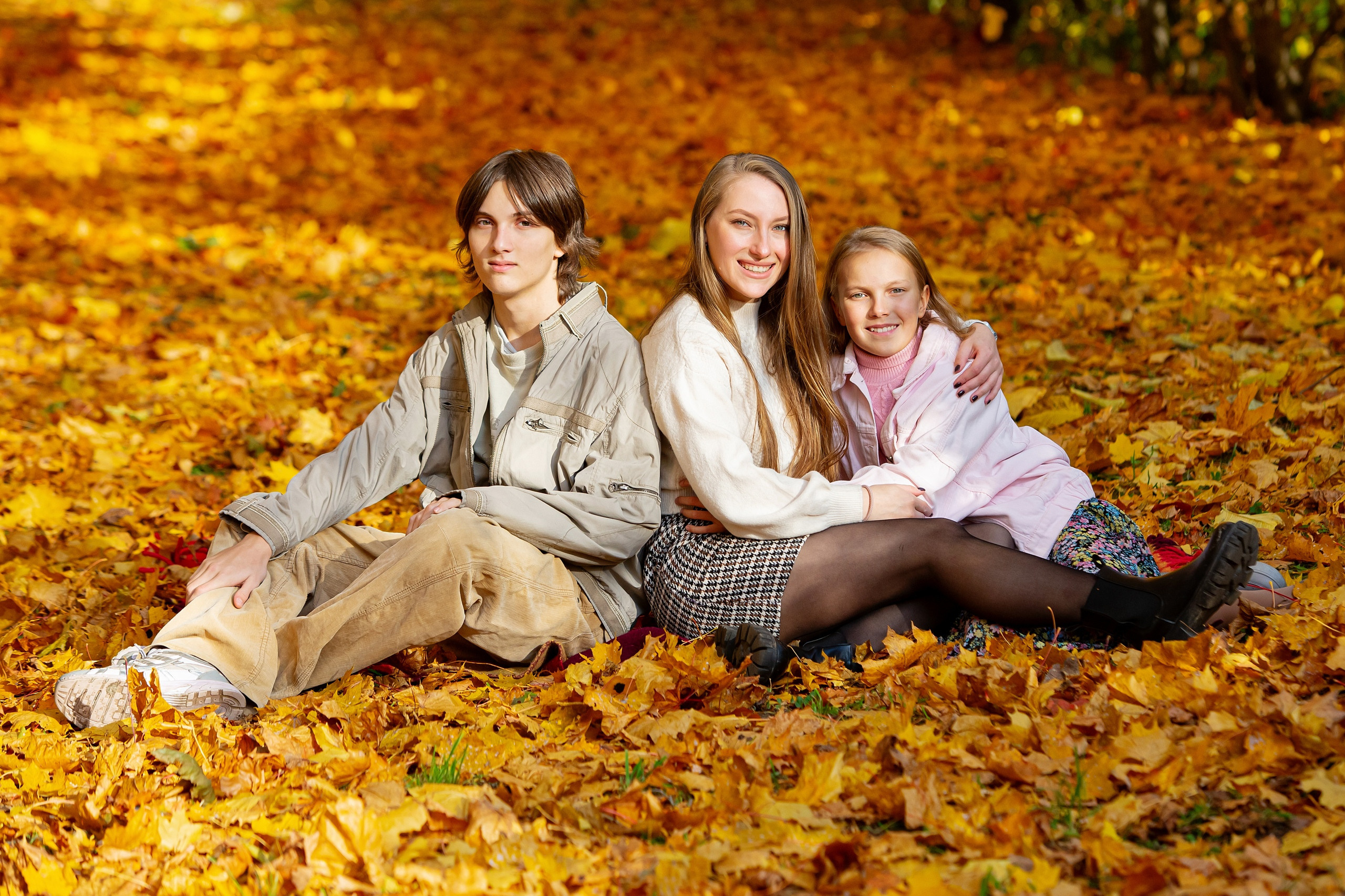 Осенняя съемка. Осень, семья, дети. Свадебный, семейный, детский фотограф в Санкт-Петербурге