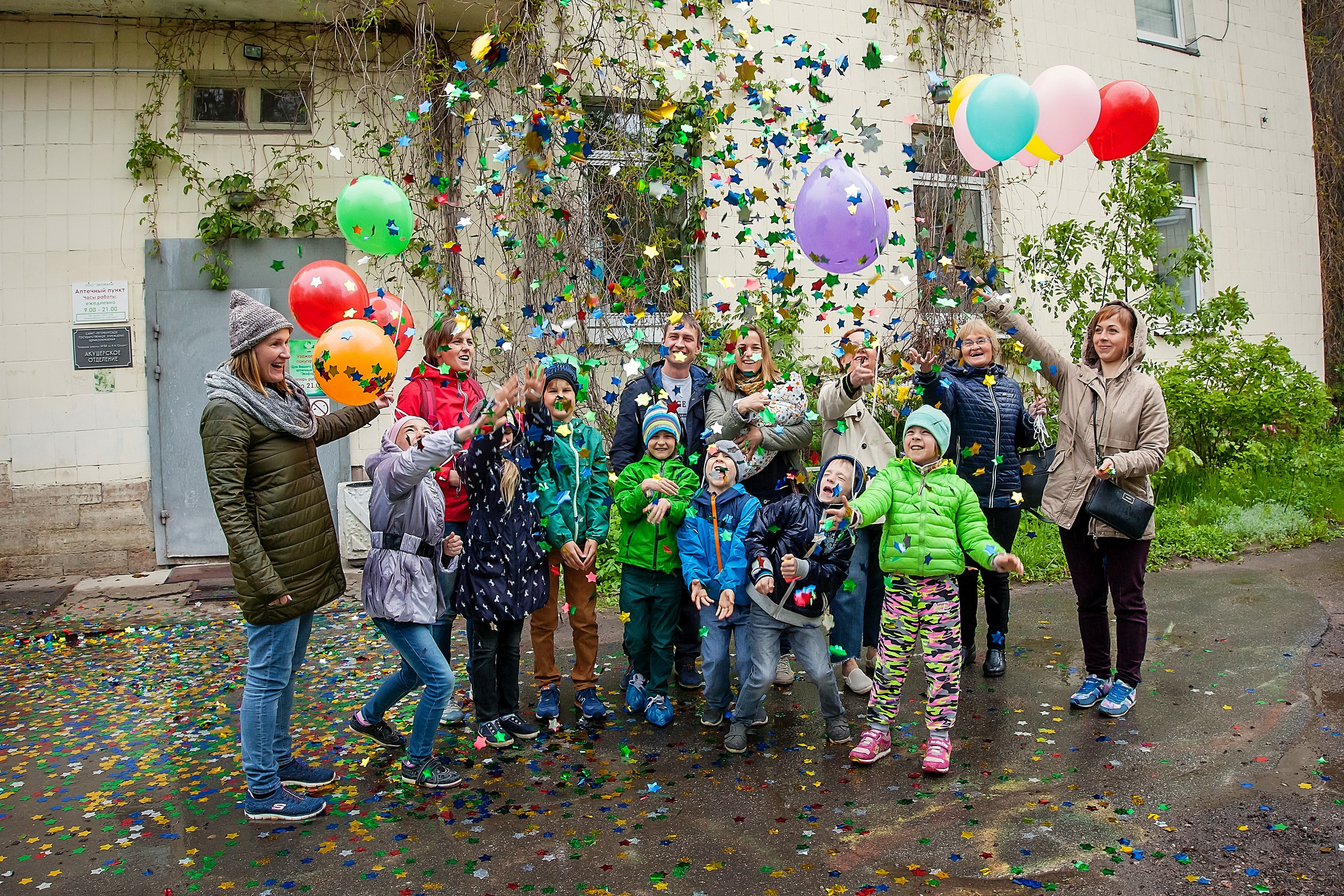 Выписка из роддома. Свадебный, семейный, детский фотограф в Санкт-Петербурге