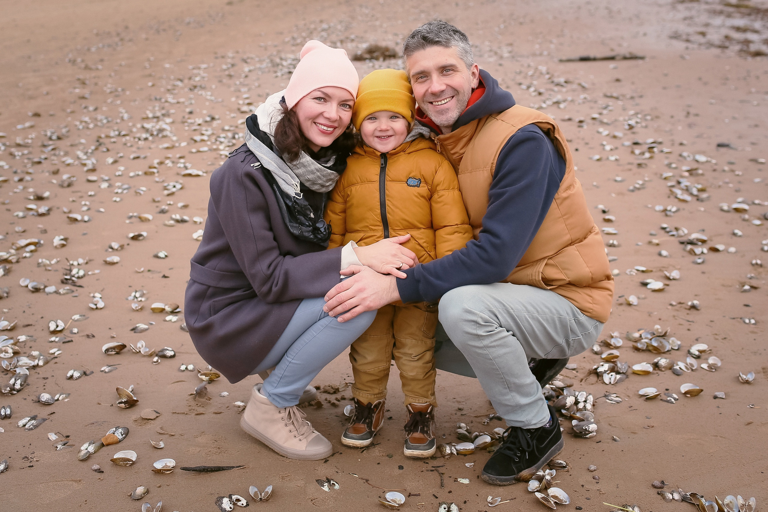 Фёдя, Аня и Алиска. Прогулка на заливе. Свадебный, семейный, детский фотограф в Санкт-Петербурге