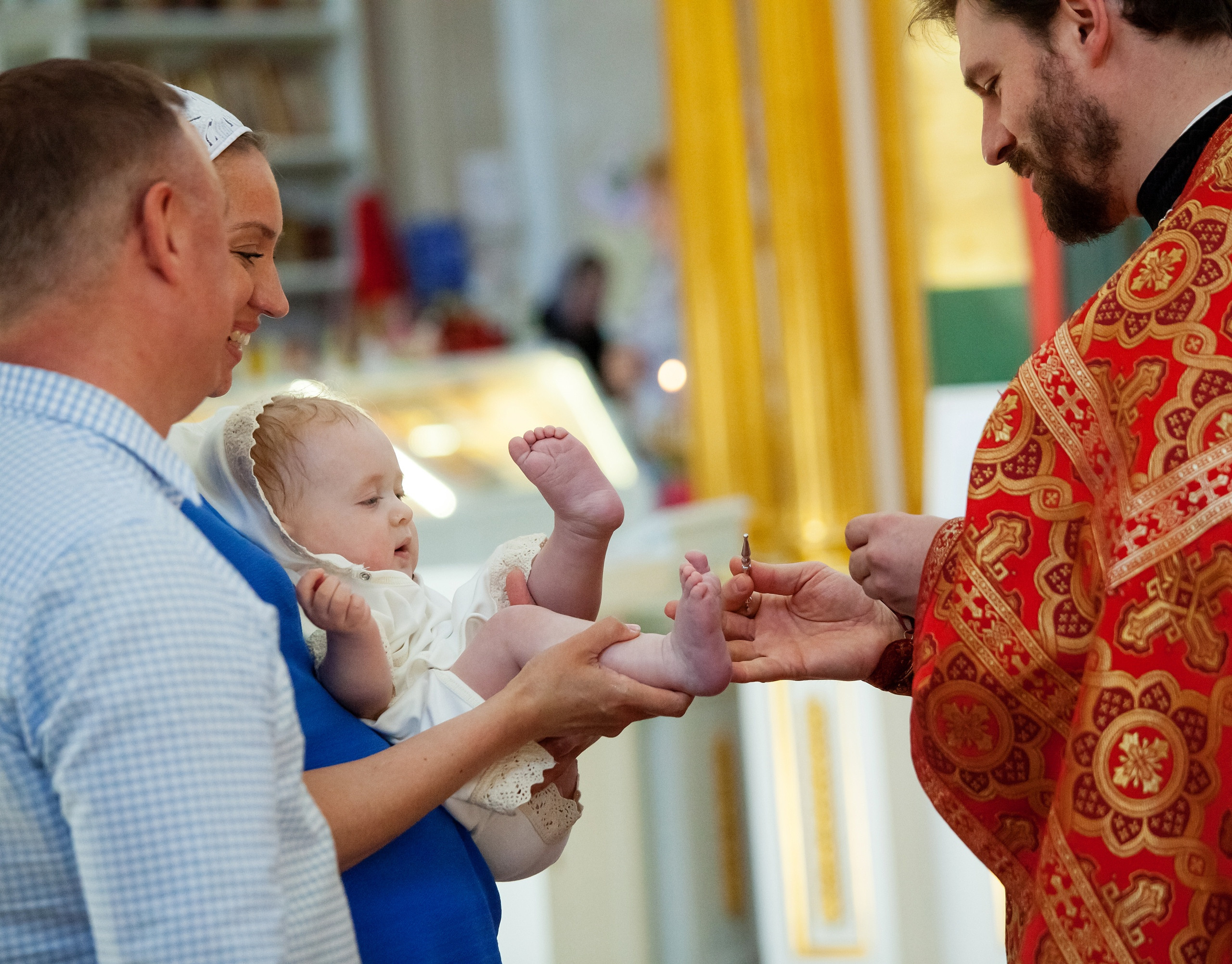 Таинство крещения. Свадебный, семейный, детский фотограф в Санкт-Петербурге