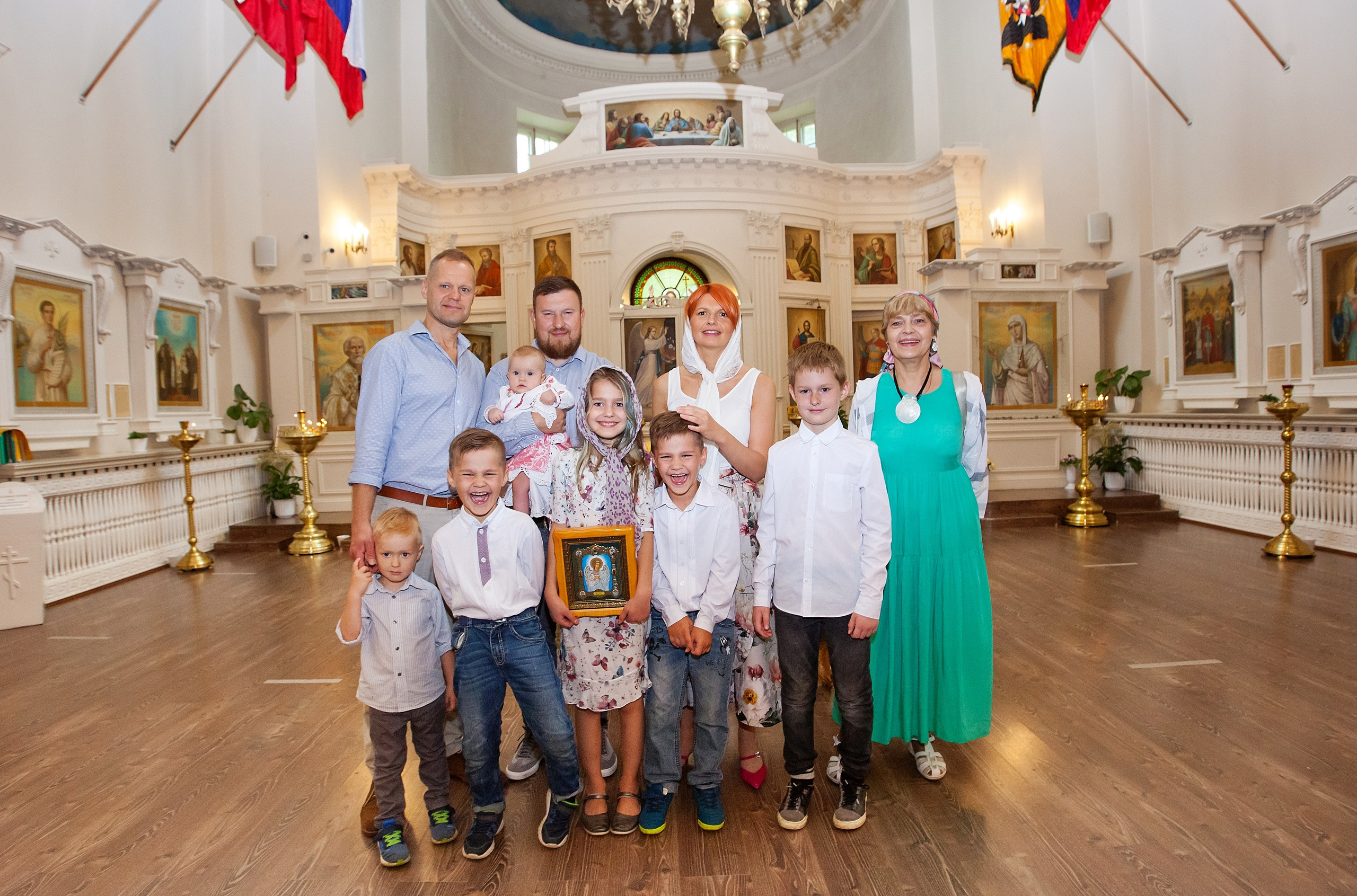 Крещение Таисии. Свадебный, семейный, детский фотограф в Санкт-Петербурге