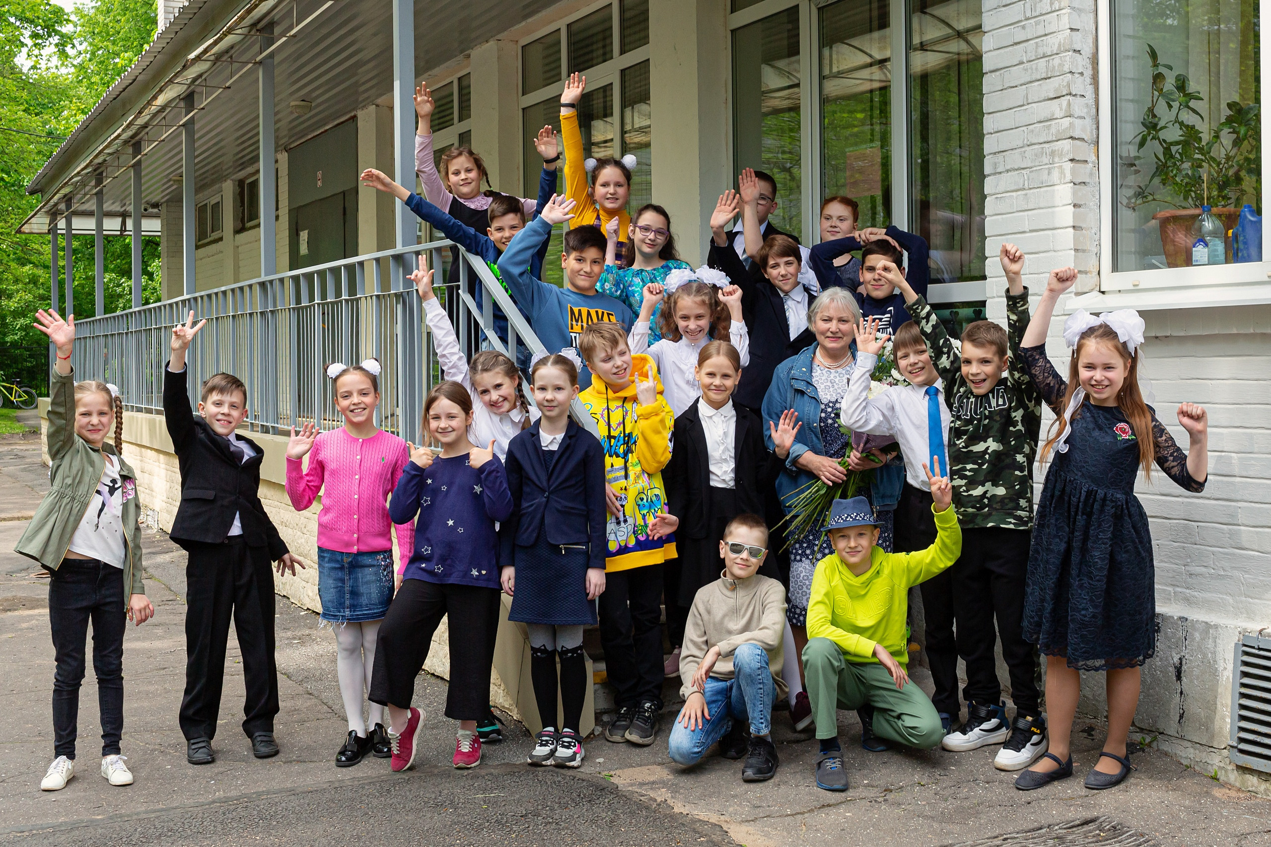 Фотосъёмка для выпускных альбомов из начальной школы. Свадебный, семейный, детский фотограф в Санкт-Петербурге