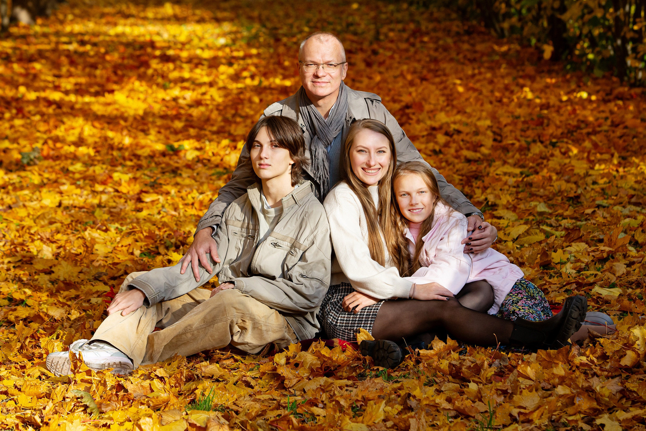 Осенняя съемка. Осень, семья, дети. Свадебный, семейный, детский фотограф в Санкт-Петербурге