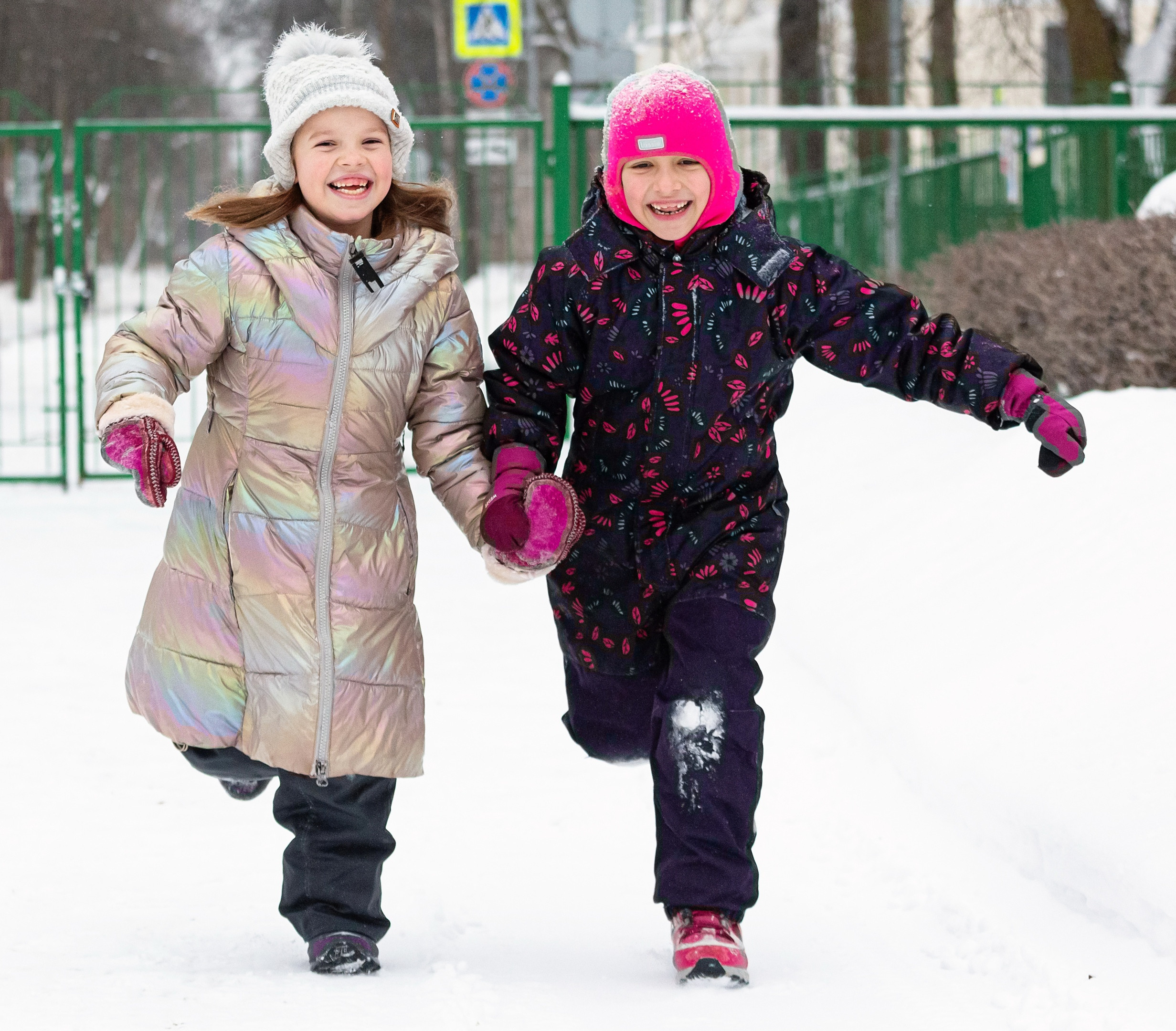 Зима в детском саду. Свадебный, семейный, детский фотограф в Санкт-Петербурге