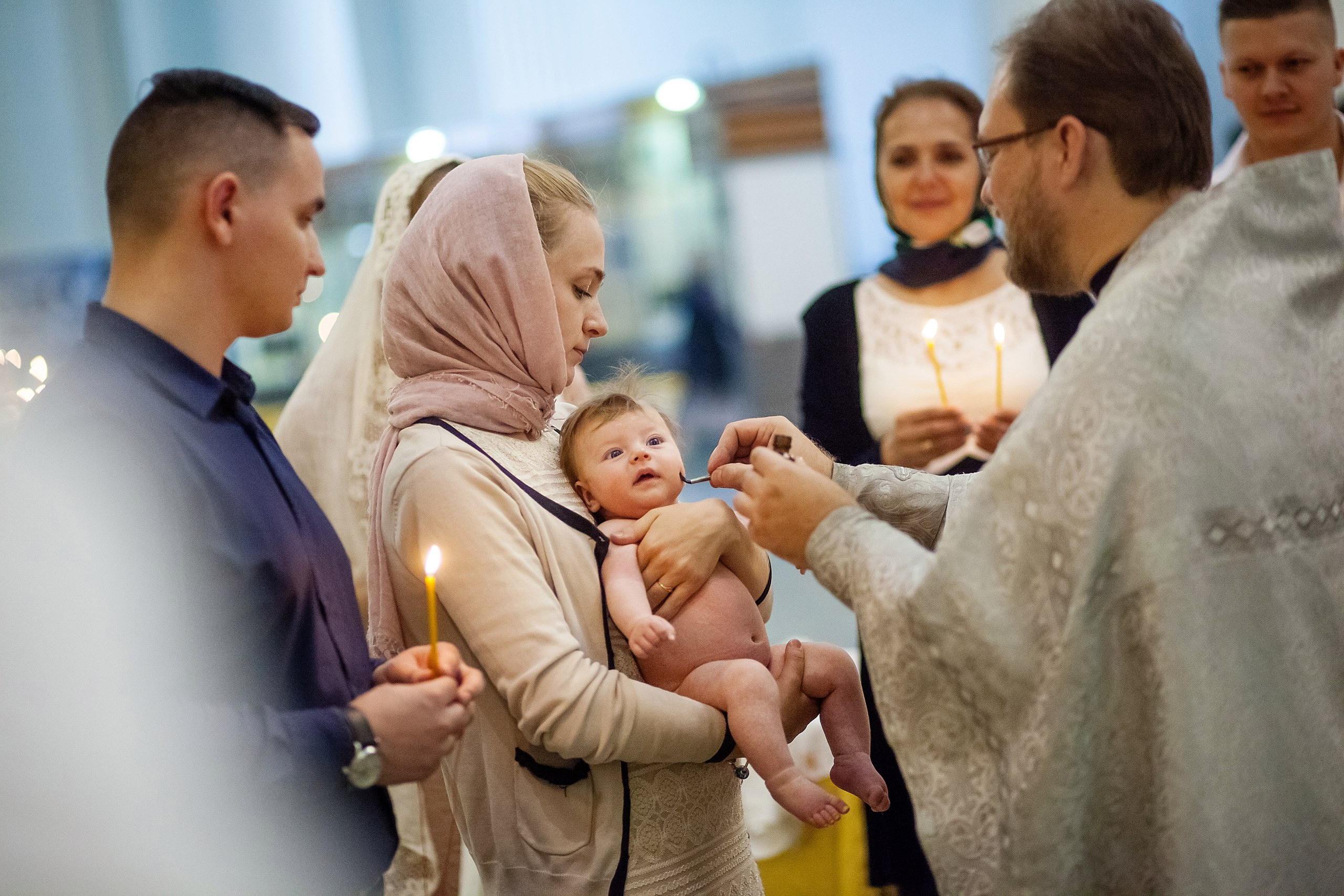 Таинство крещения. Свадебный, семейный, детский фотограф в Санкт-Петербурге