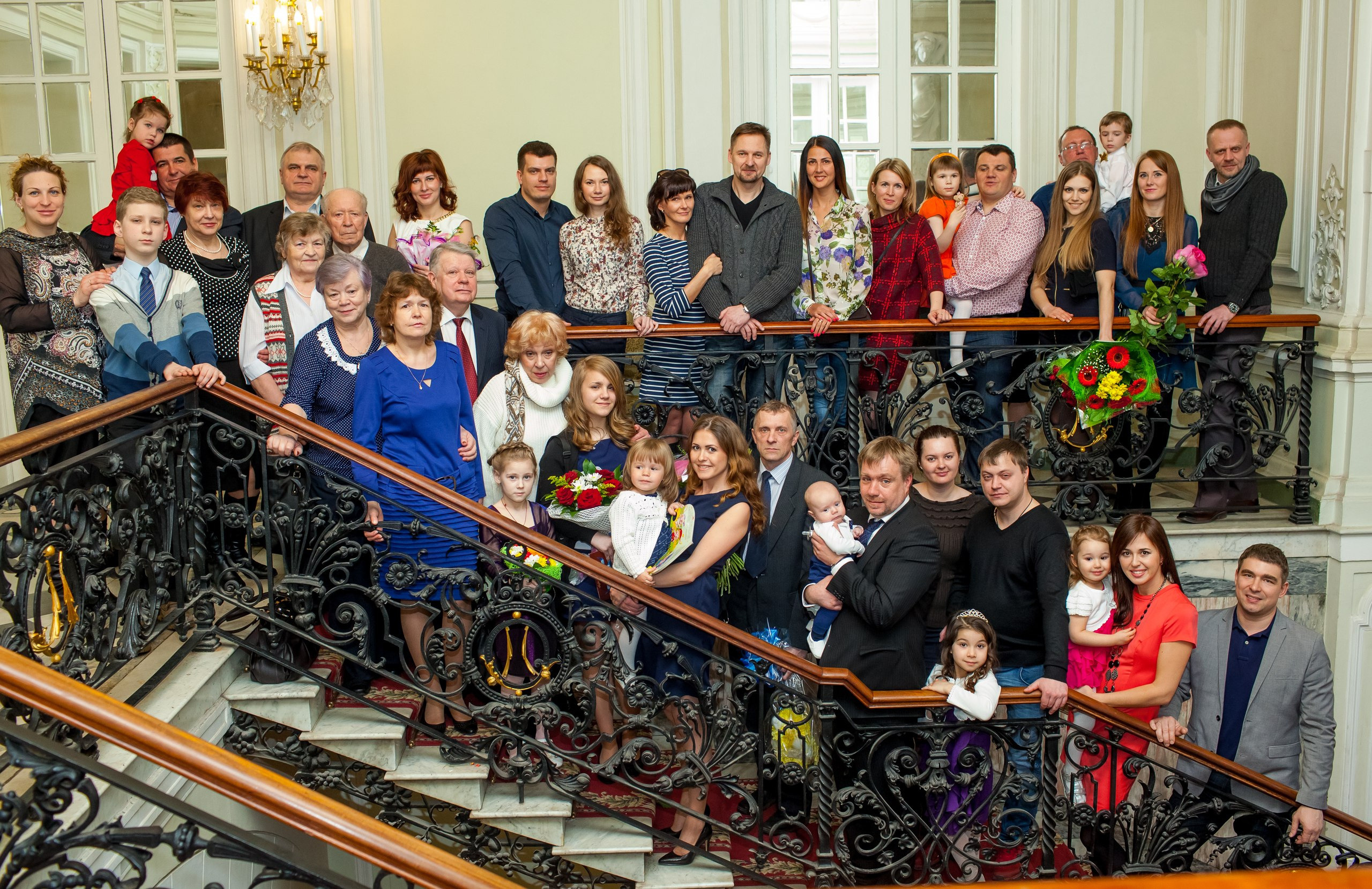 Торжественная регистрация в доме малютки. Свадебный, семейный, детский фотограф в Санкт-Петербурге