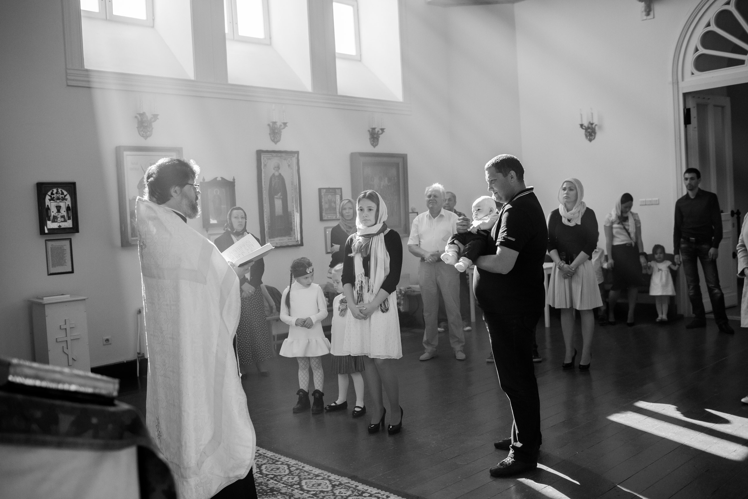 Таинство крещения. Свадебный, семейный, детский фотограф в Санкт-Петербурге