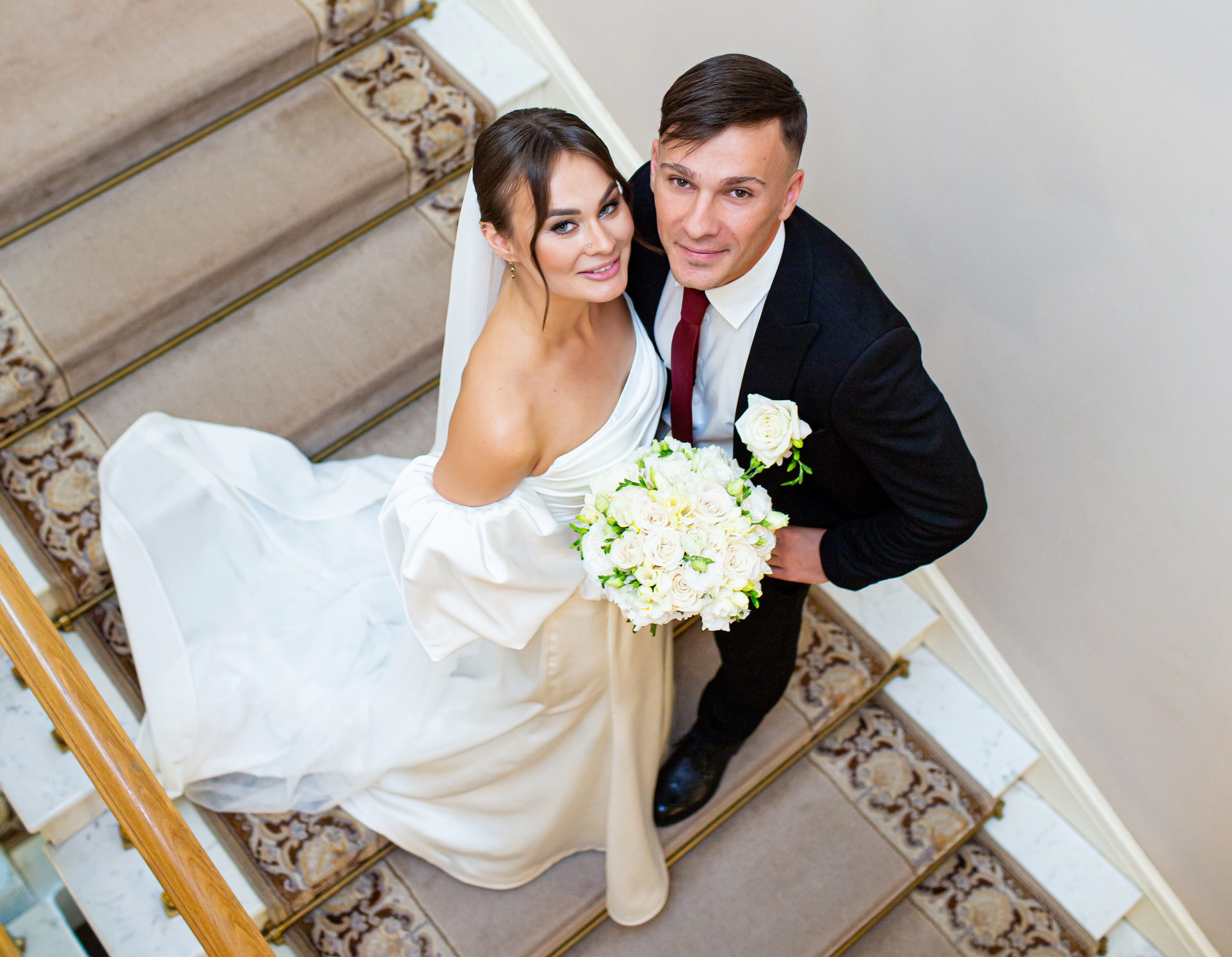 Свадебная фотосессия в Пушкине. Дворец бракосочетания № 3. Свадебный, семейный, детский фотограф в Санкт-Петербурге