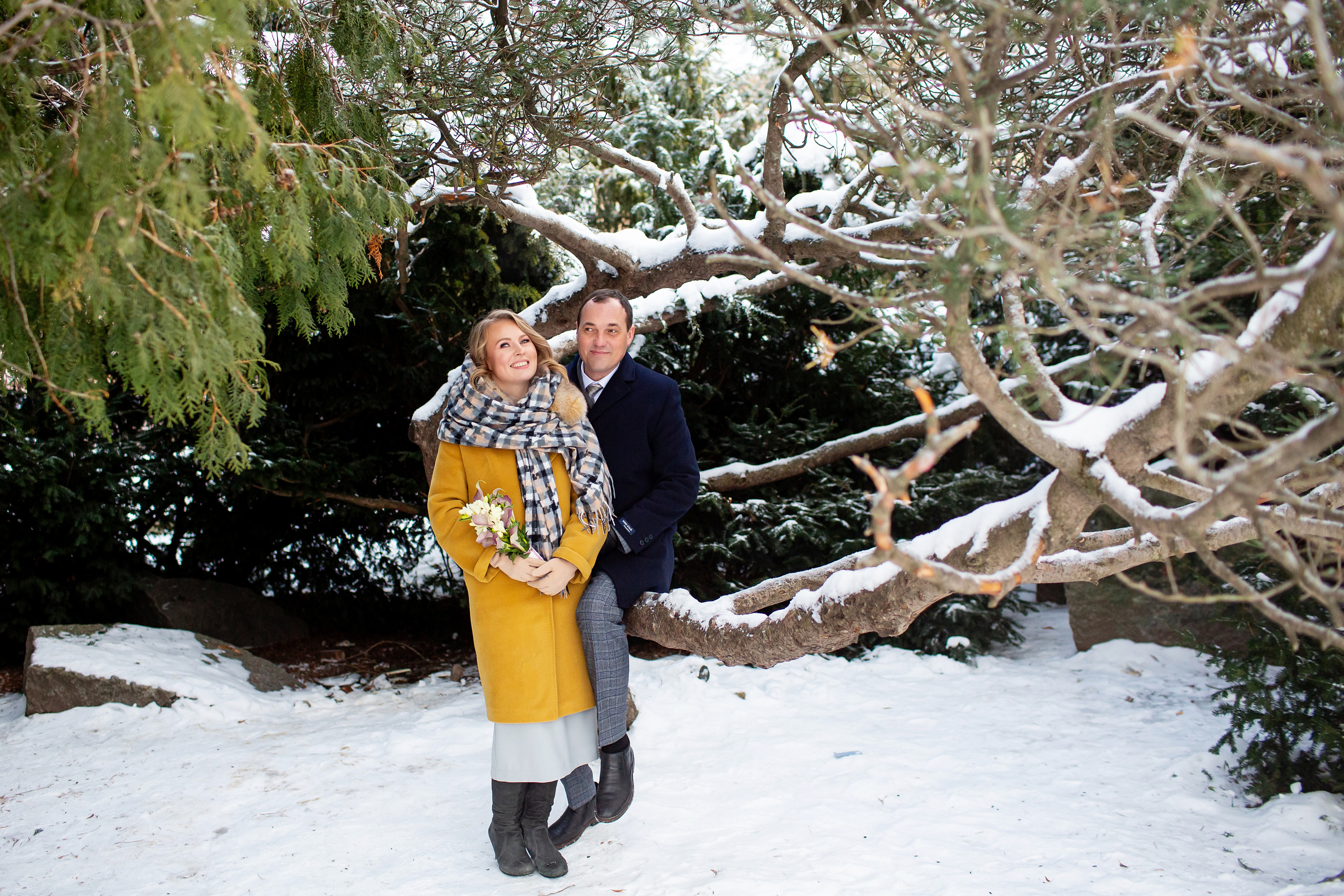 Зимняя свадьба. Свадебный, семейный, детский фотограф в Санкт-Петербурге