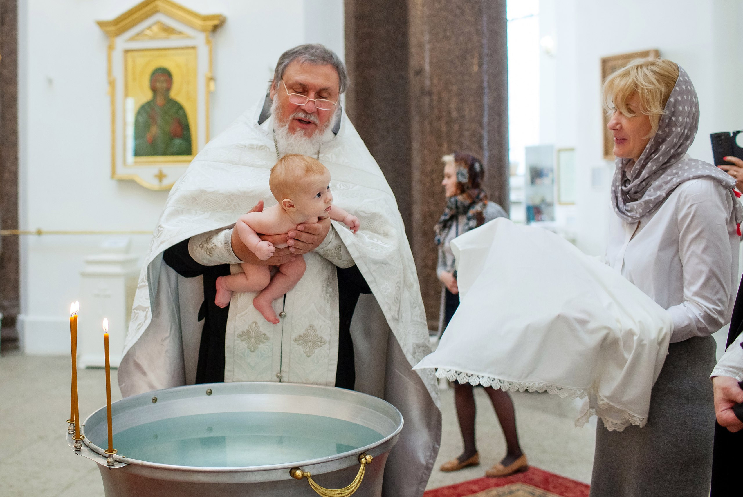 Таинство крещения. Свадебный, семейный, детский фотограф в Санкт-Петербурге
