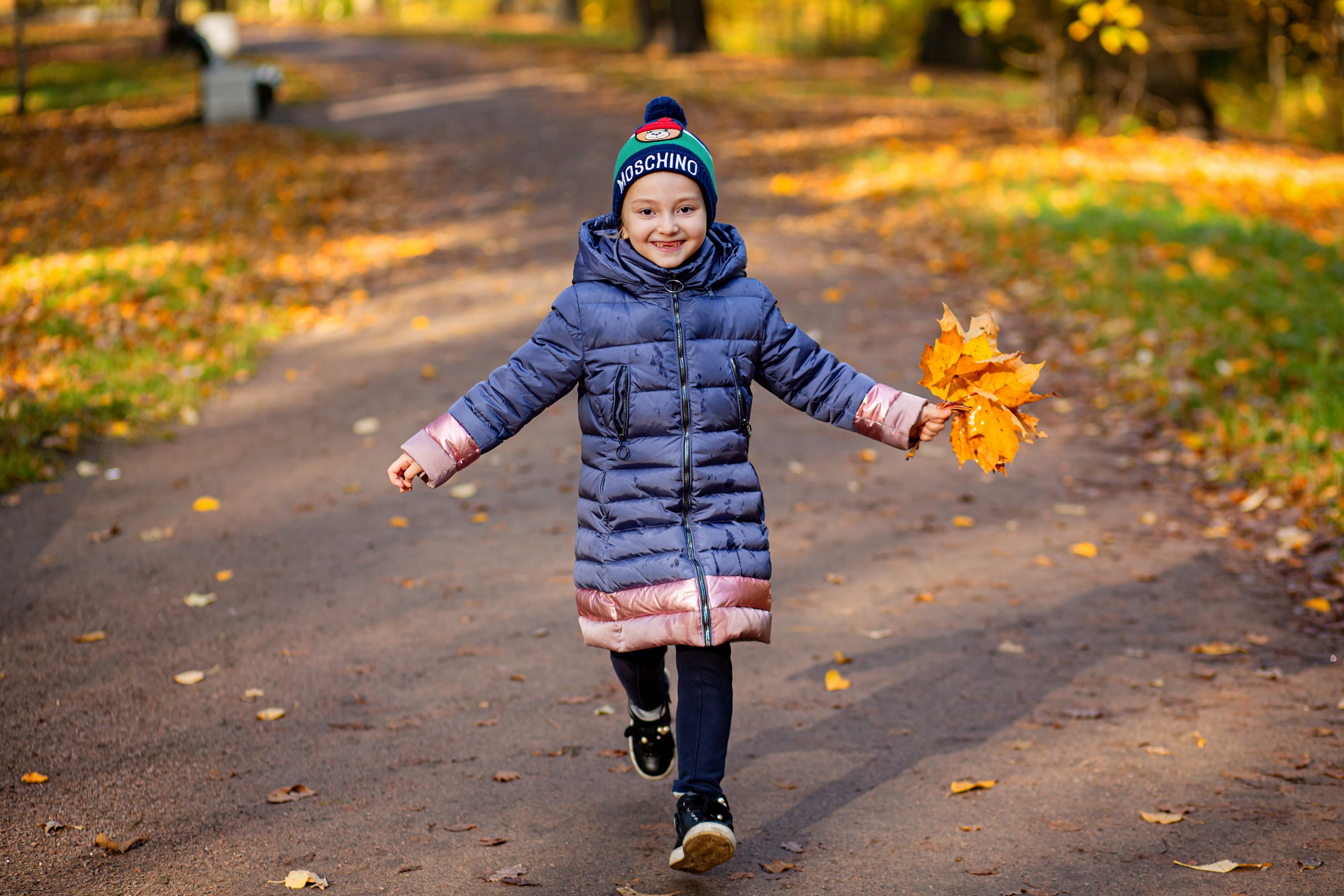 Осень в детском саду. Свадебный, семейный, детский фотограф в Санкт-Петербурге