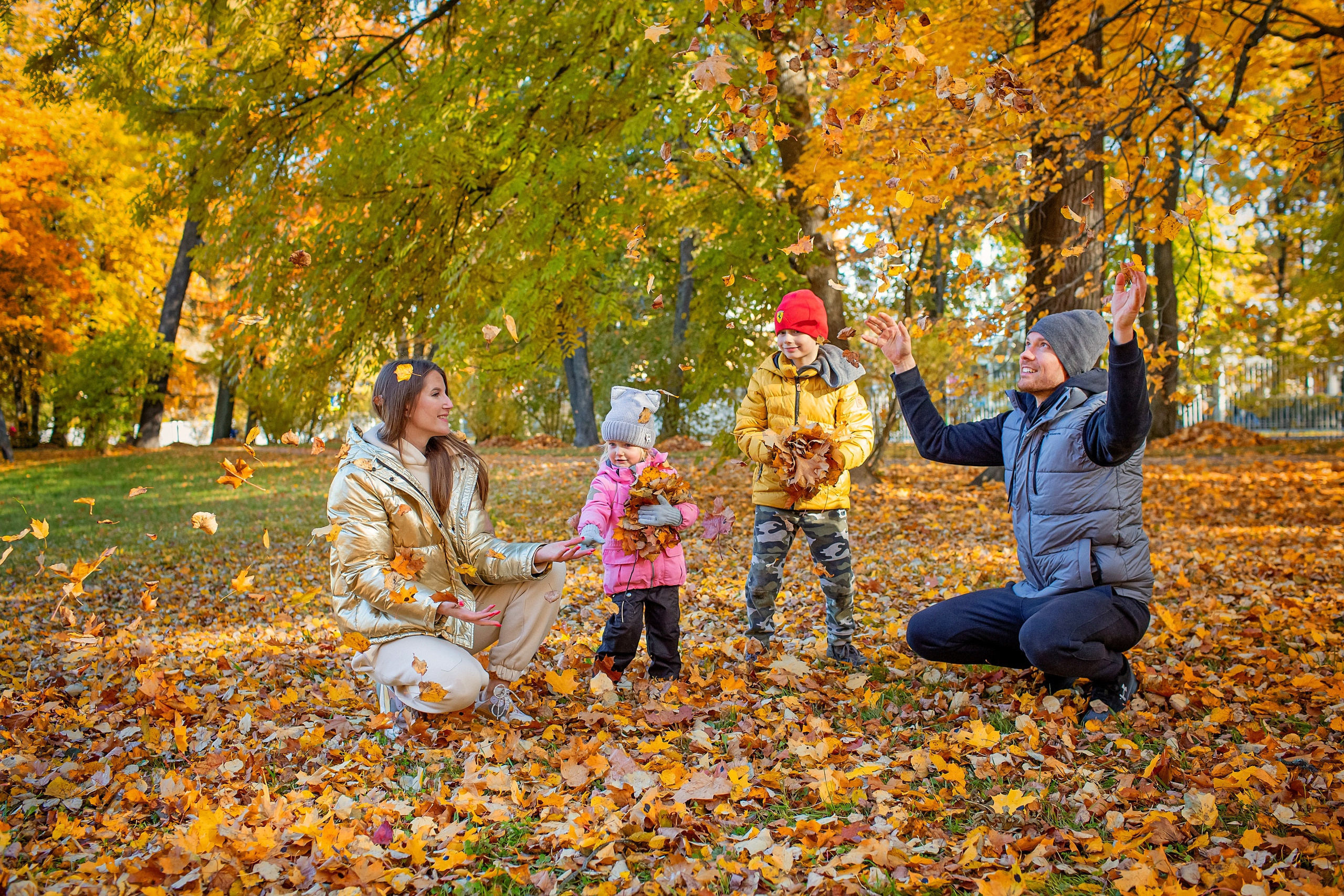 Осенняя съемка. Осень, семья, дети. Свадебный, семейный, детский фотограф в Санкт-Петербурге