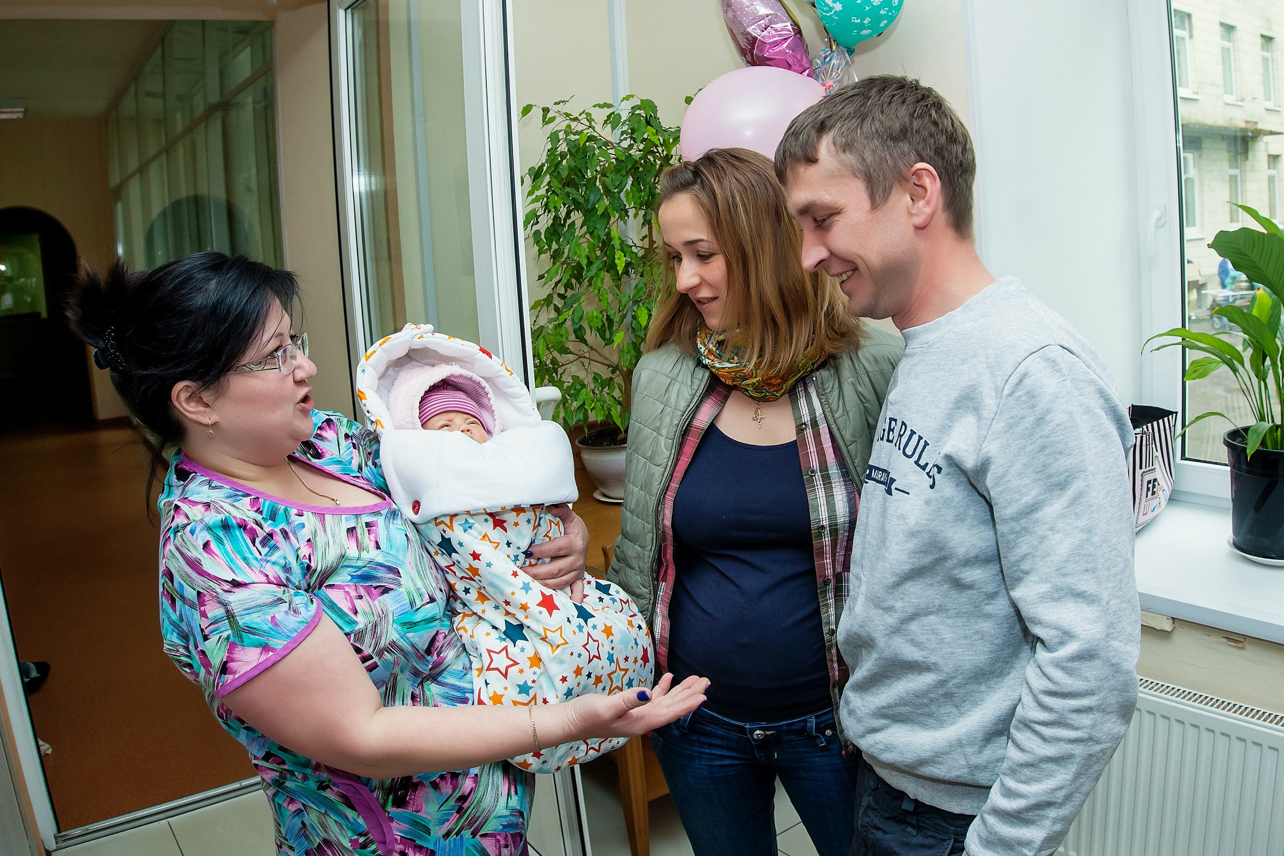 Выписка из роддома. Свадебный, семейный, детский фотограф в Санкт-Петербурге