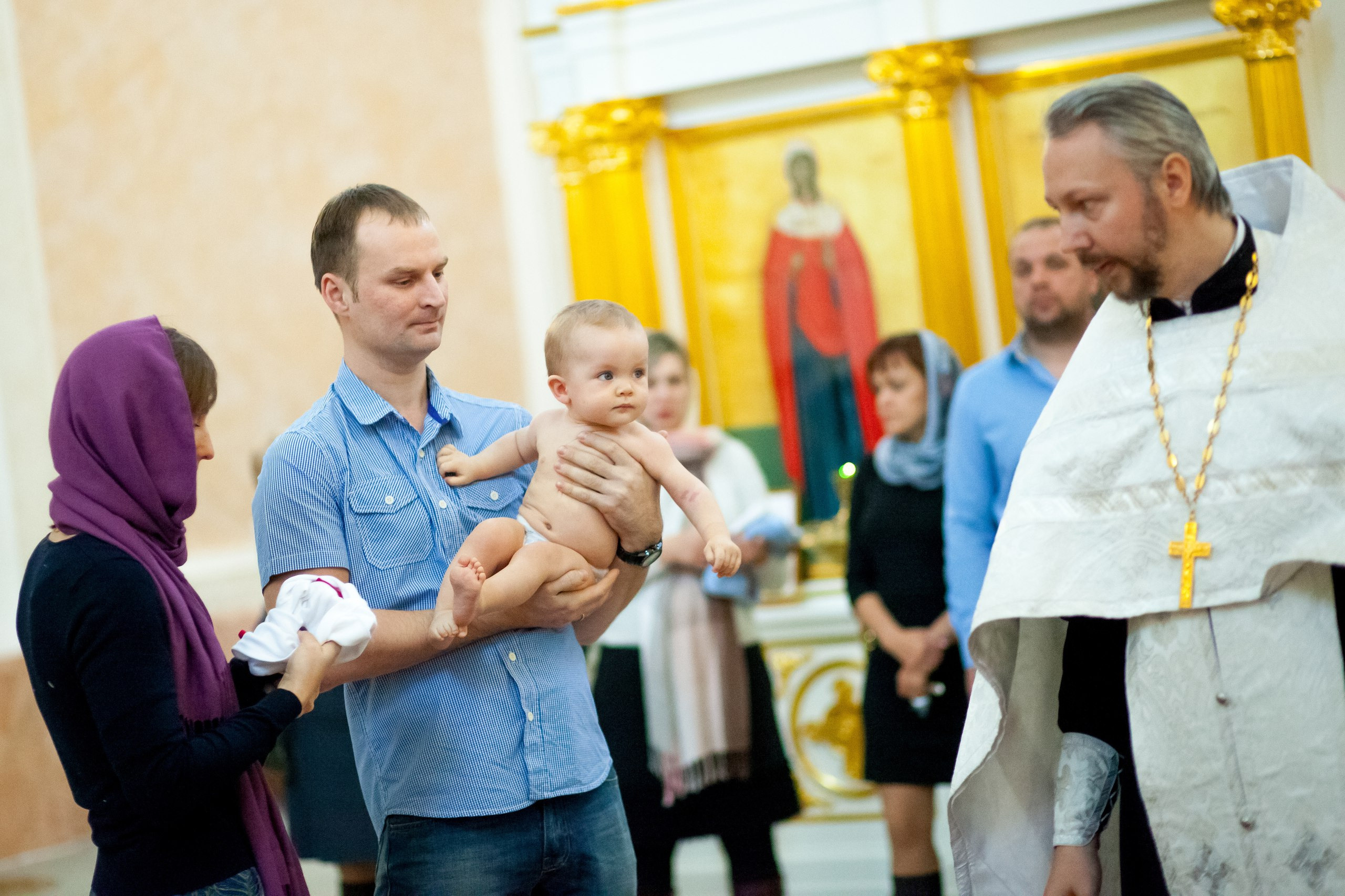 Таинство крещения. Свадебный, семейный, детский фотограф в Санкт-Петербурге