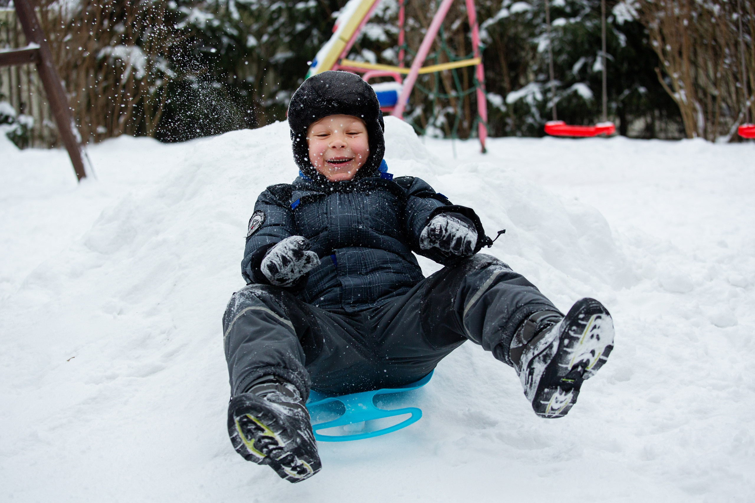 Зима в детском саду. Свадебный, семейный, детский фотограф в Санкт-Петербурге