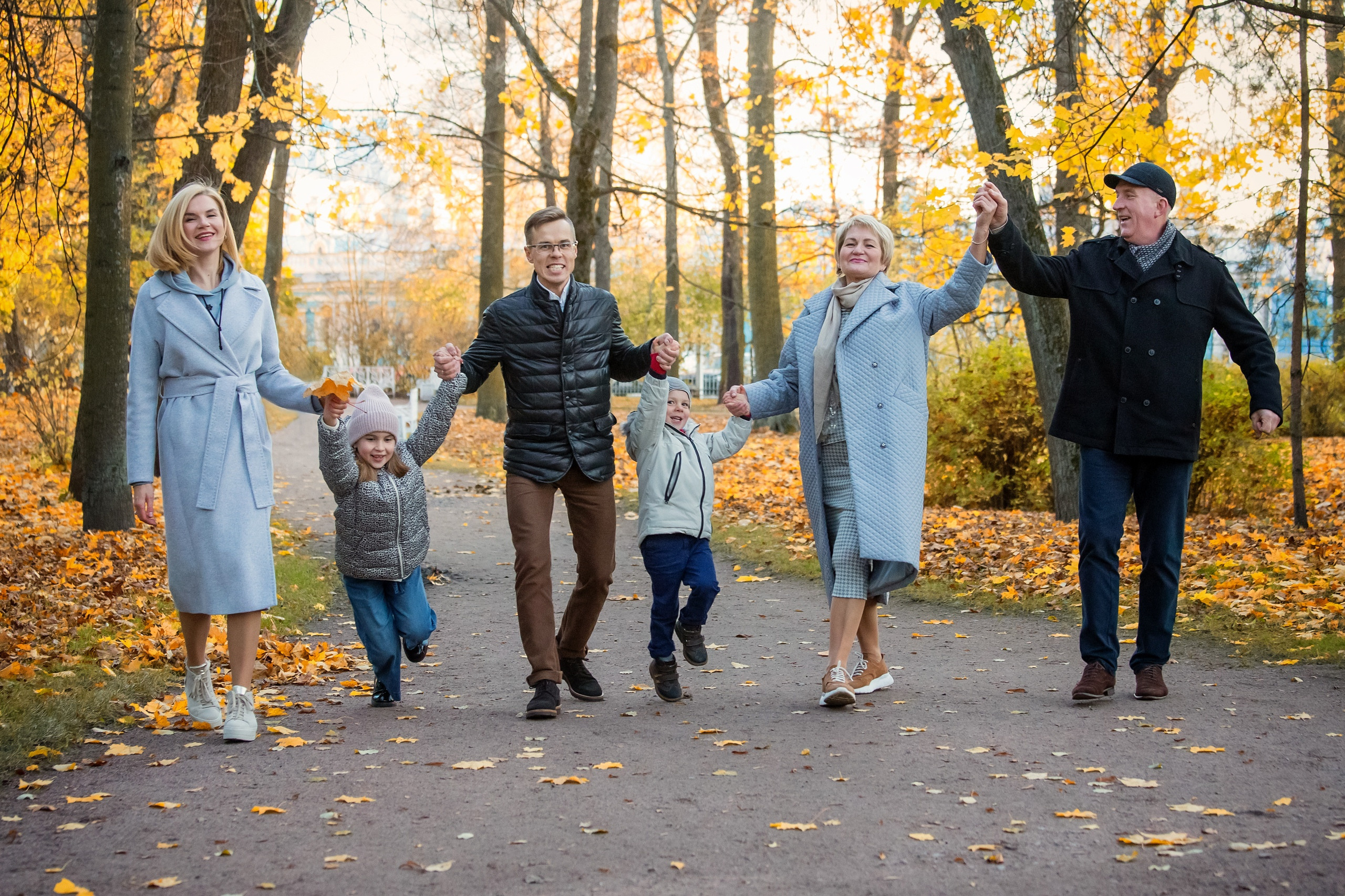 Осенняя съемка. Осень, семья, дети. Свадебный, семейный, детский фотограф в Санкт-Петербурге