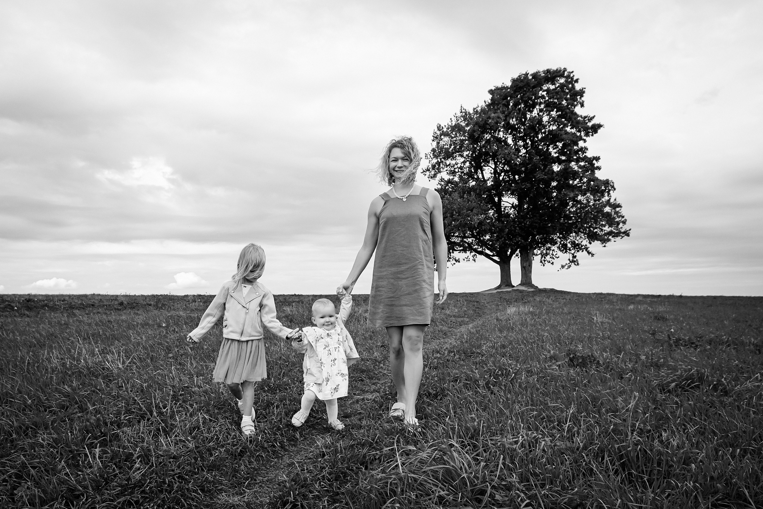 Маша, Дима и дочки. Свадебный, семейный, детский фотограф в Санкт-Петербурге