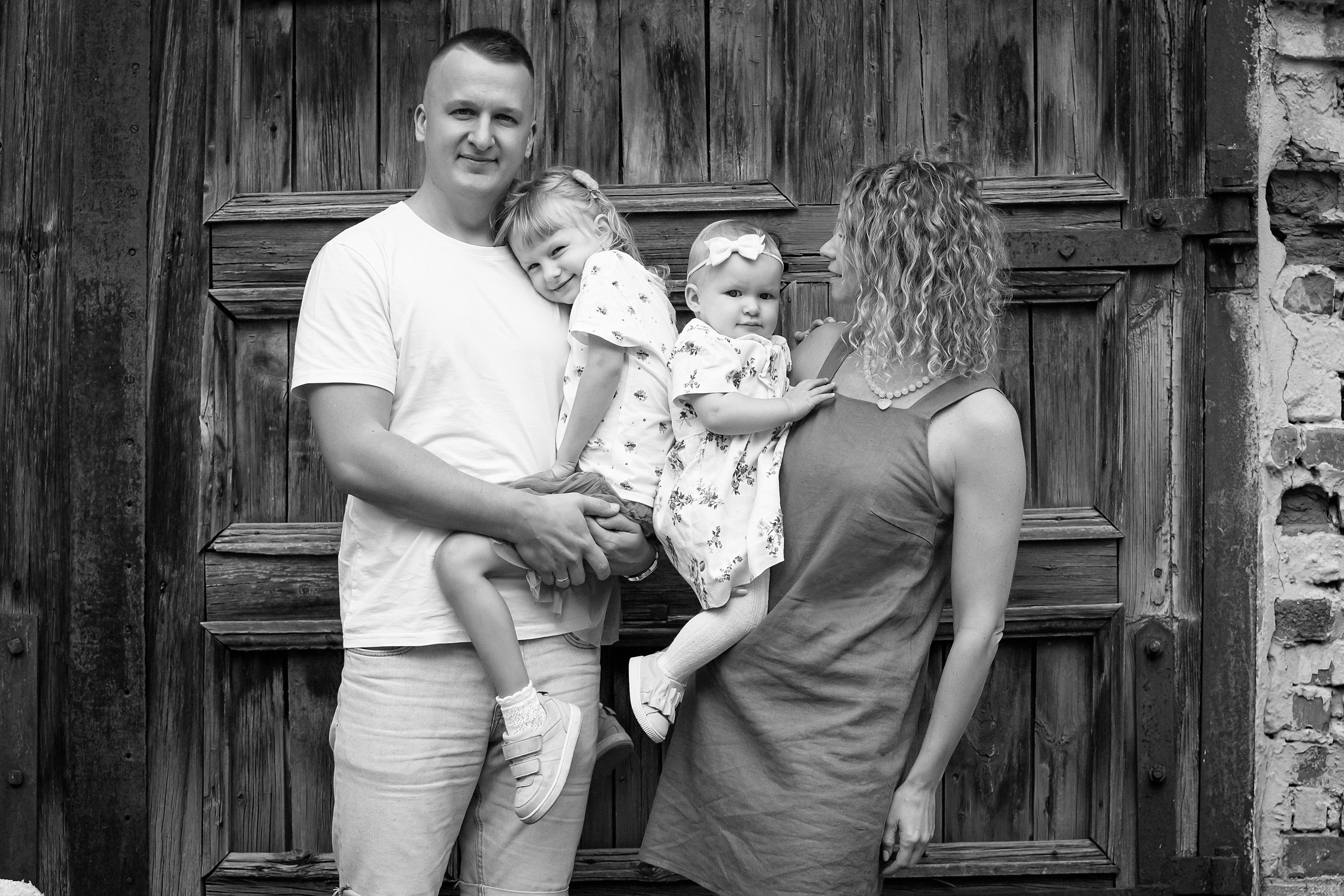 Маша, Дима и дочки. Свадебный, семейный, детский фотограф в Санкт-Петербурге