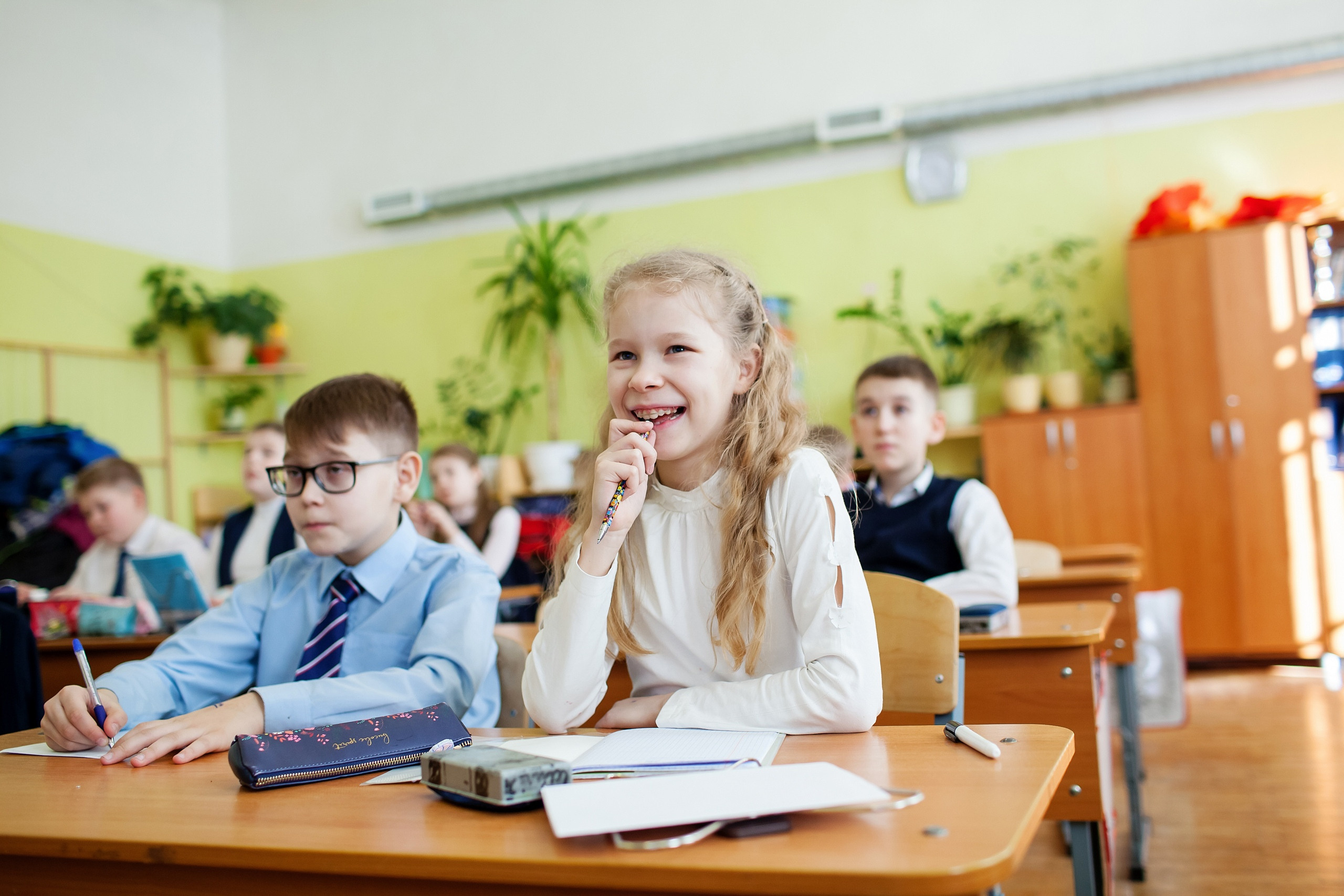 Фотосъёмка для выпускных альбомов из начальной школы. Свадебный, семейный, детский фотограф в Санкт-Петербурге