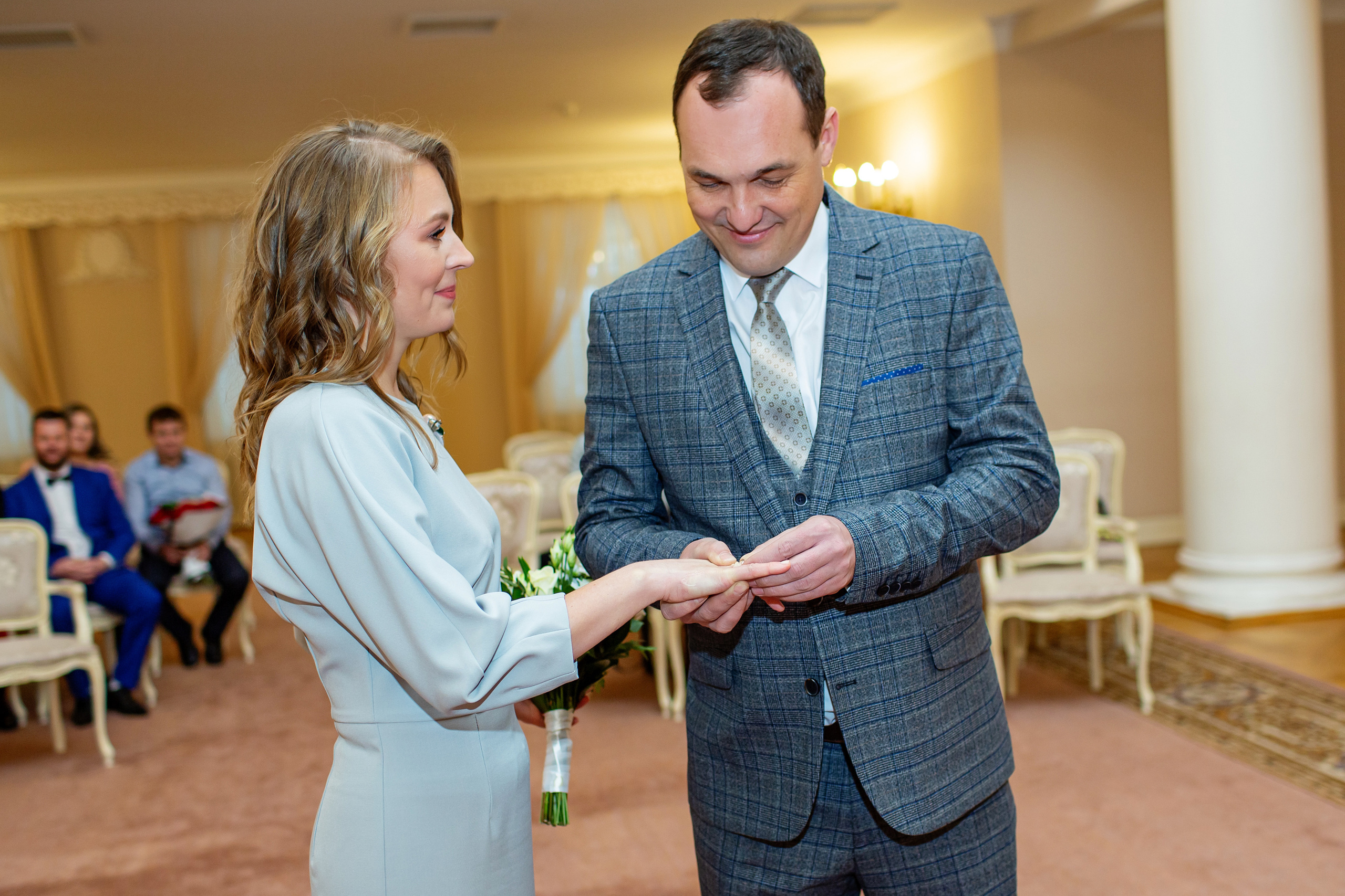 Зимняя свадьба. Свадебный, семейный, детский фотограф в Санкт-Петербурге