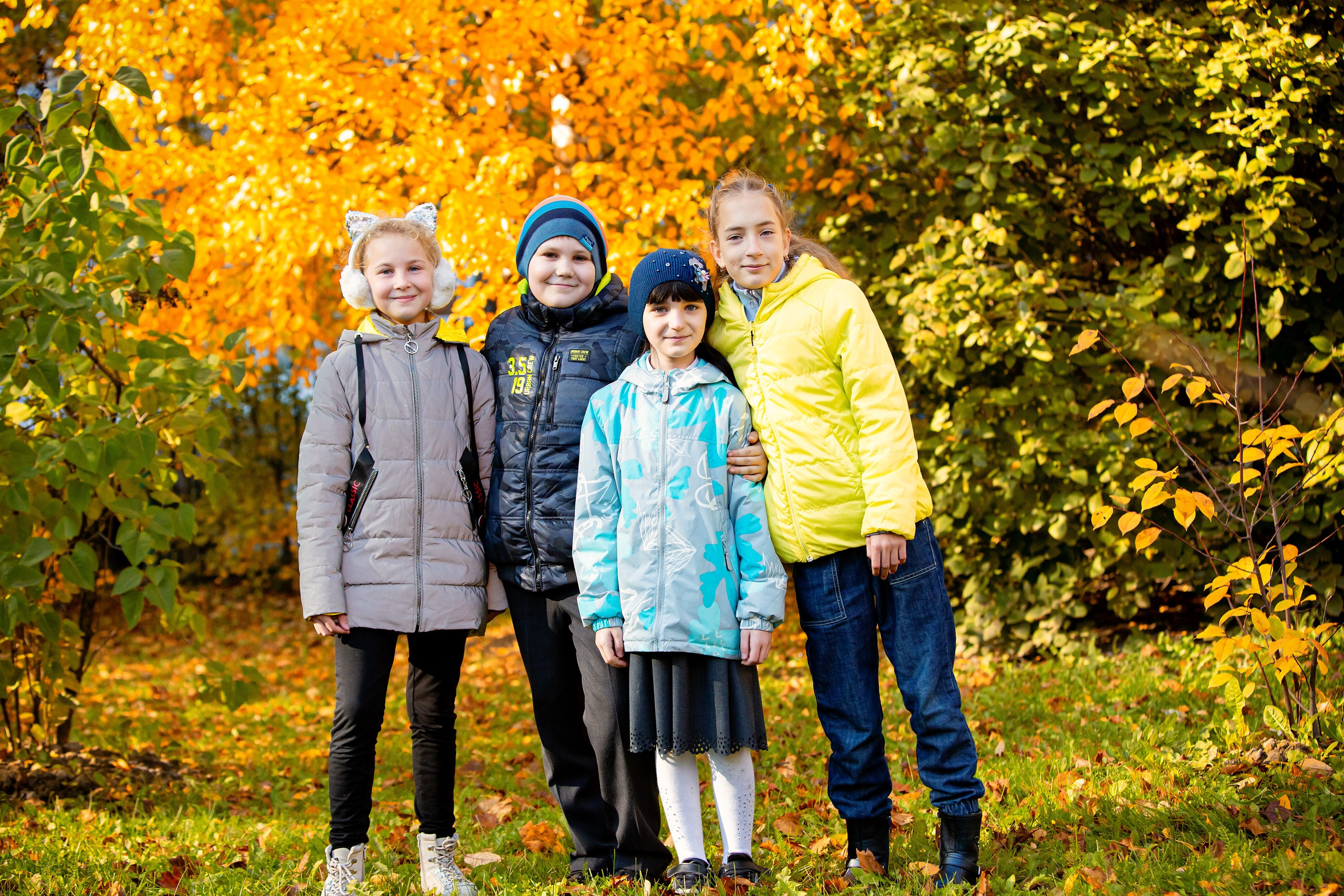Фотосъёмка для выпускных альбомов из начальной школы. Свадебный, семейный, детский фотограф в Санкт-Петербурге